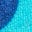 T-Shirt aus Frottee-Blau Wellen