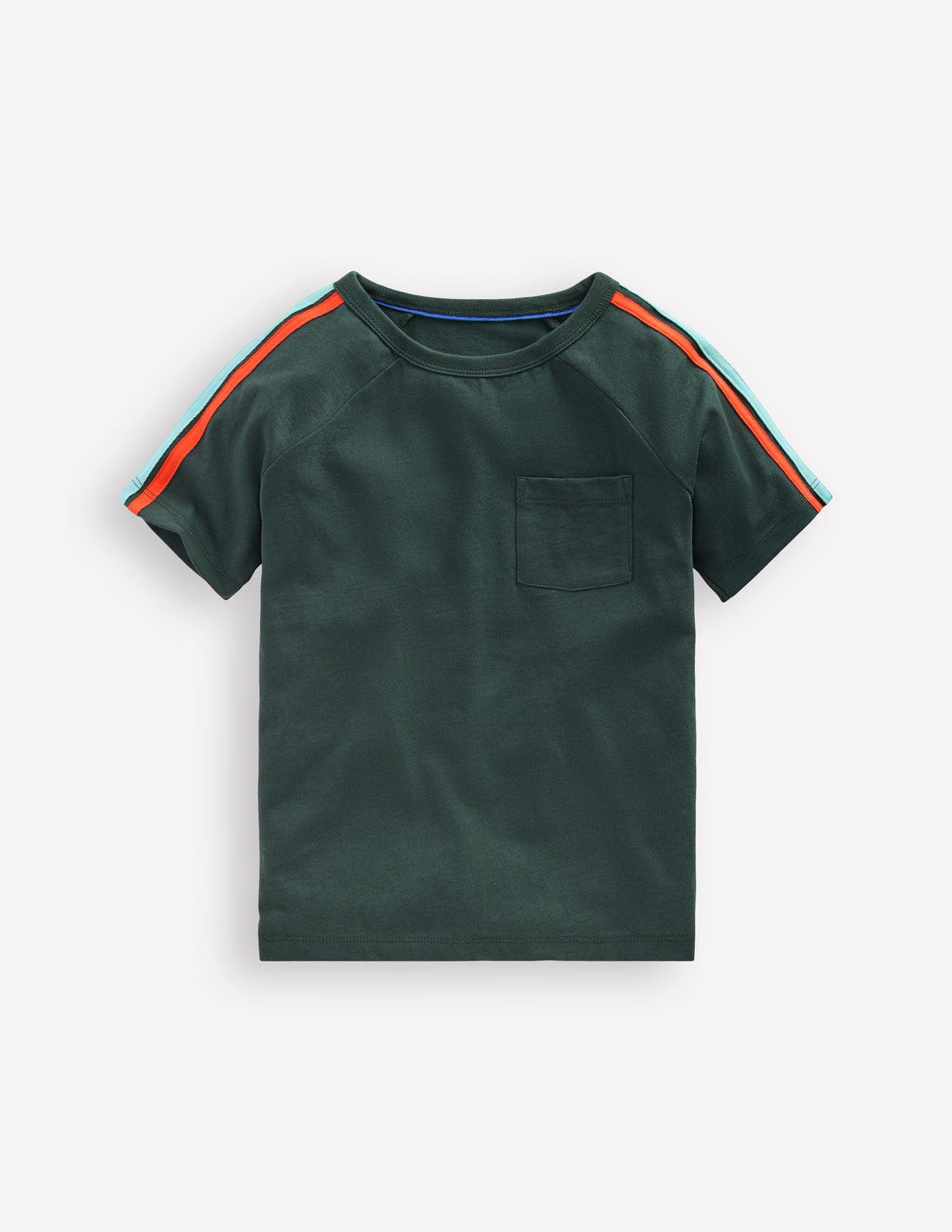 Rainbow Raglan T-shirt-GREEN GABLES-1