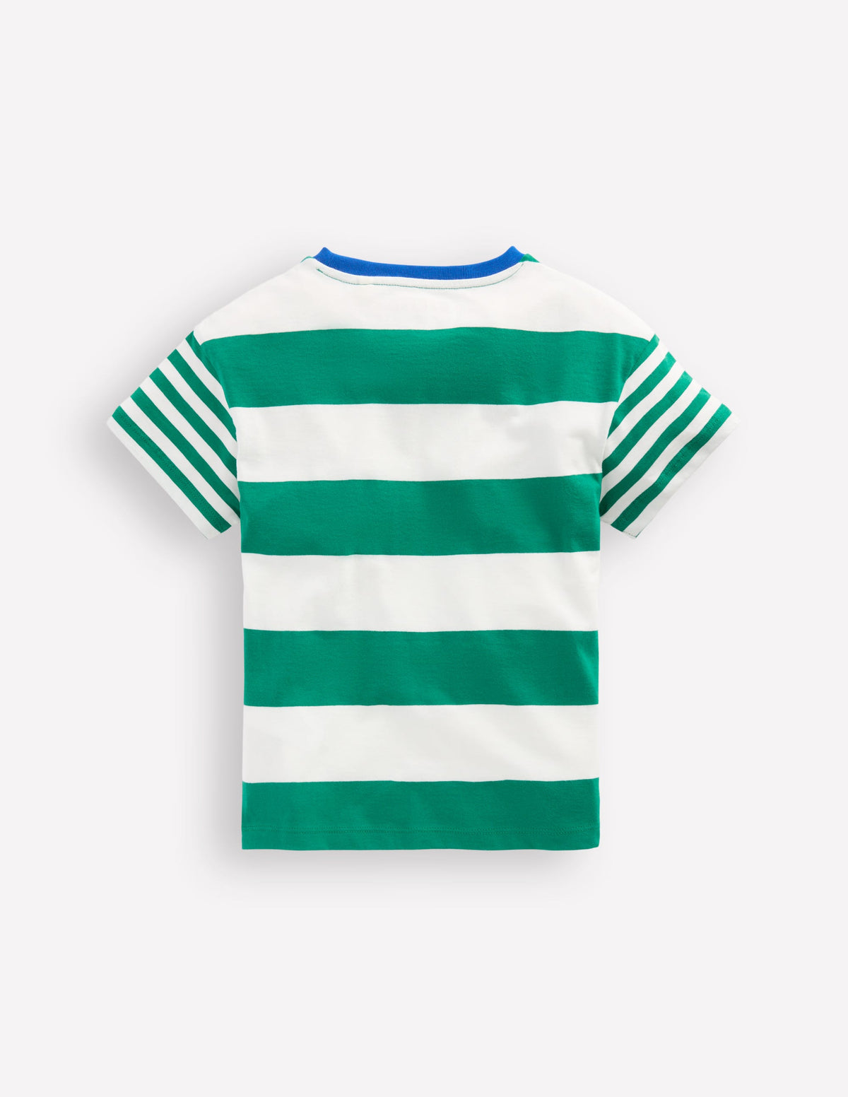 Lässiges Kuddelmuddel-T-Shirt-Juwelengrün/Sanftes Naturweiß - Image 2