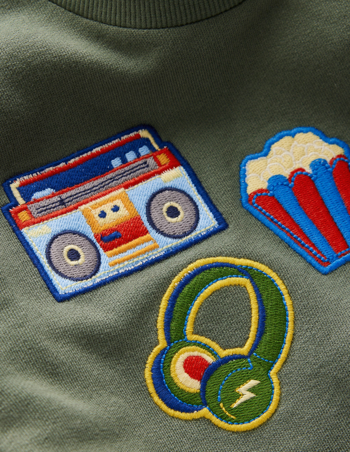 Sweat à écussons-Loisirs couronne de laurier - Image 3