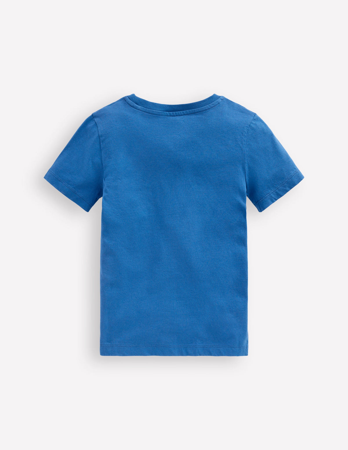 Kurzärmliges T-Shirt mit origineller Applikation-Blauhäher Hai - Image 2
