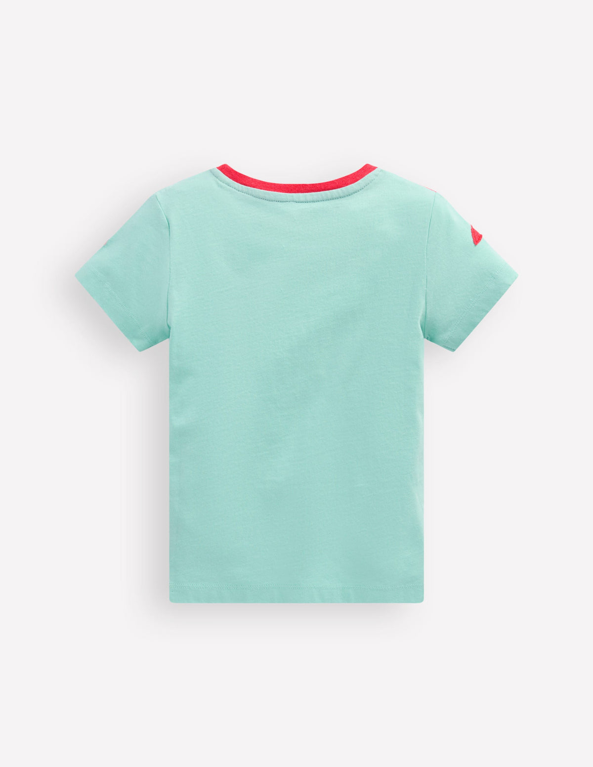 Kurzärmliges T-Shirt mit origineller Applikation-Minze Krebs - Image 2