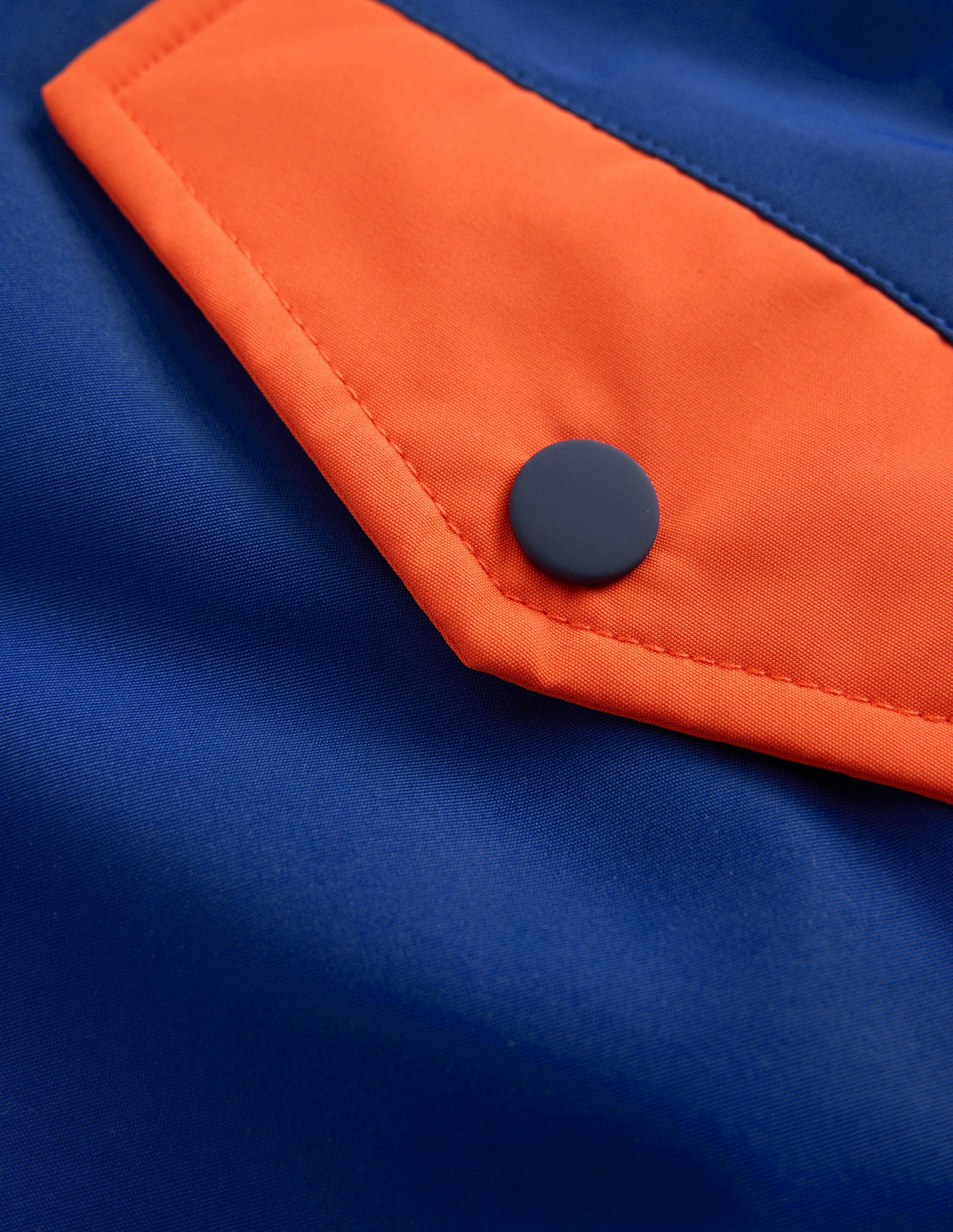 Borg Lined Anorak-Orange Colour Block-6