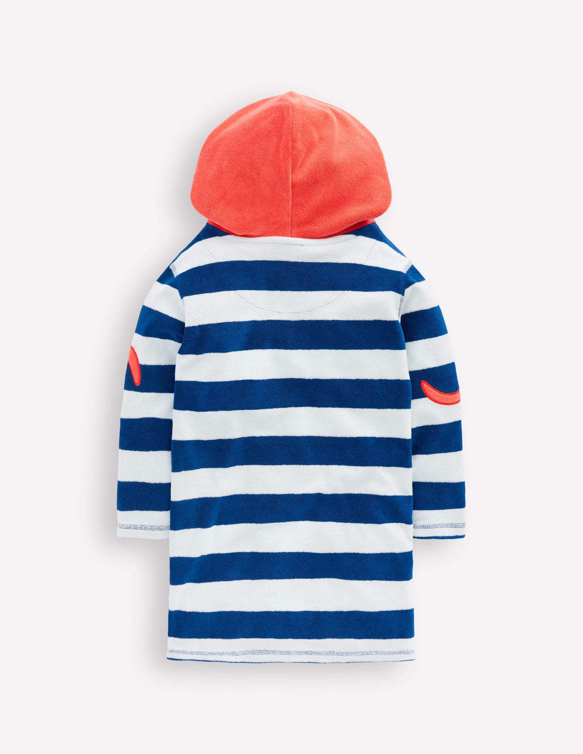 Frottee-Badeponcho mit Applikation-Streifen Oktopus-2