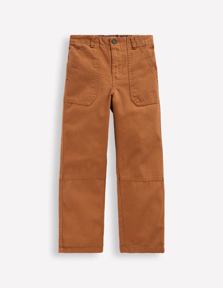 Canvas-Tischlerhose-Arganöl