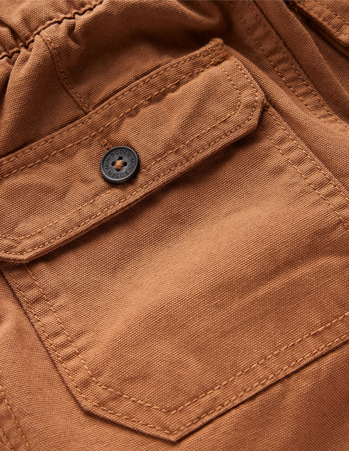 Pantalon style charpentier en toile-Huile d'argan - Image 3
