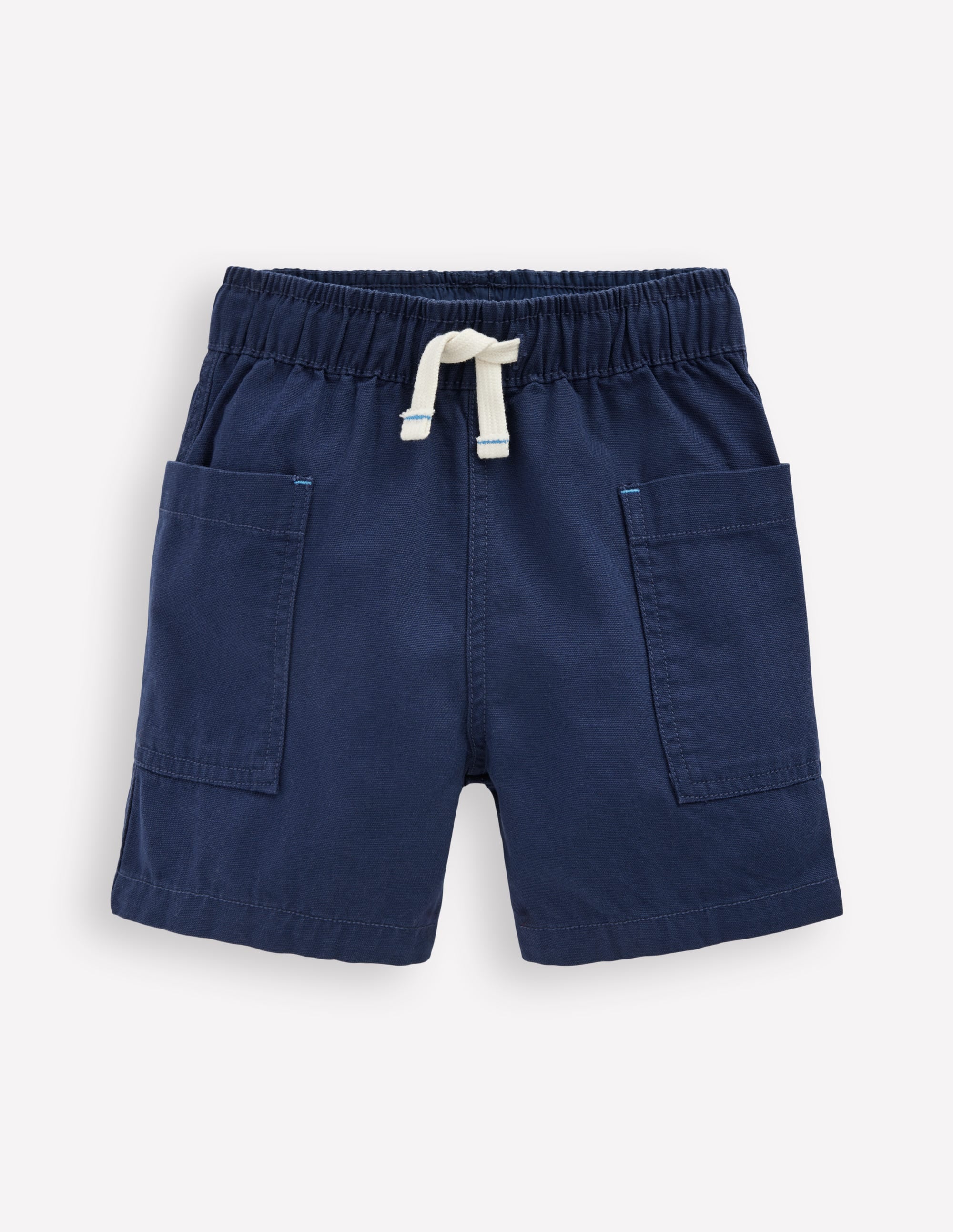 Baumwollshorts mit Tasche-Mittelalterliches Blau - Image 1