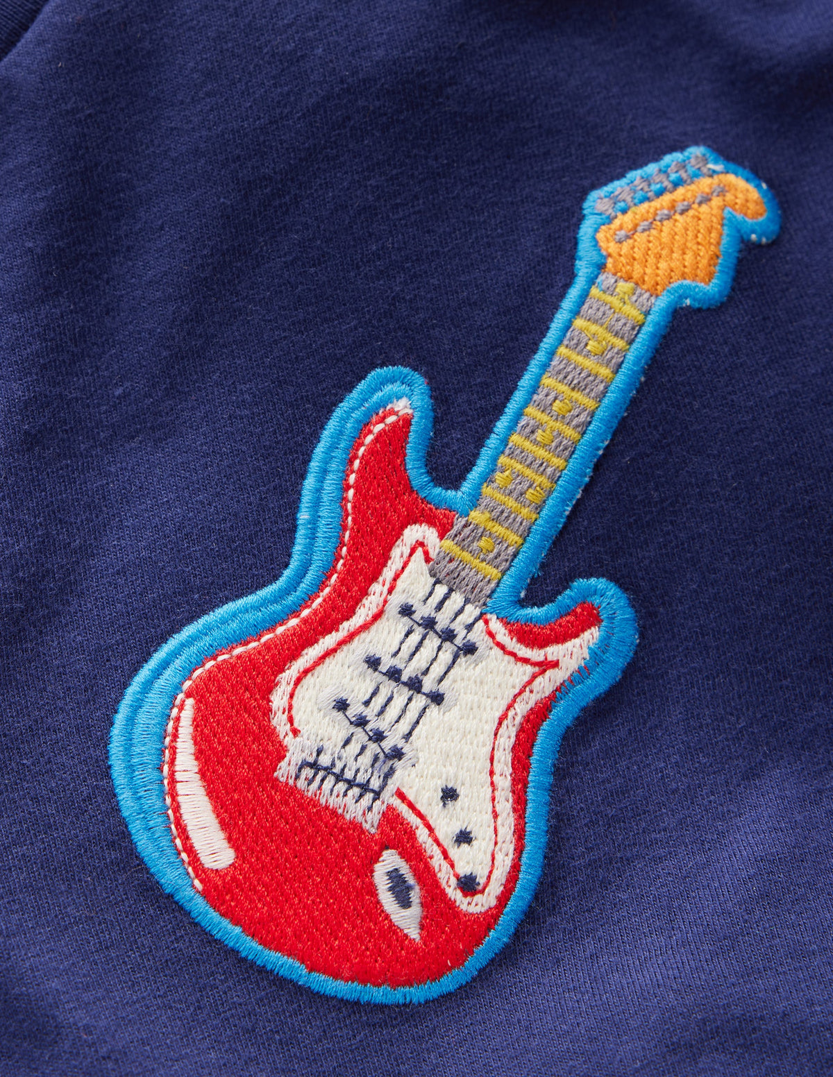 Long Sleeve Badge T-shirt-College Navy Activities - Image 3