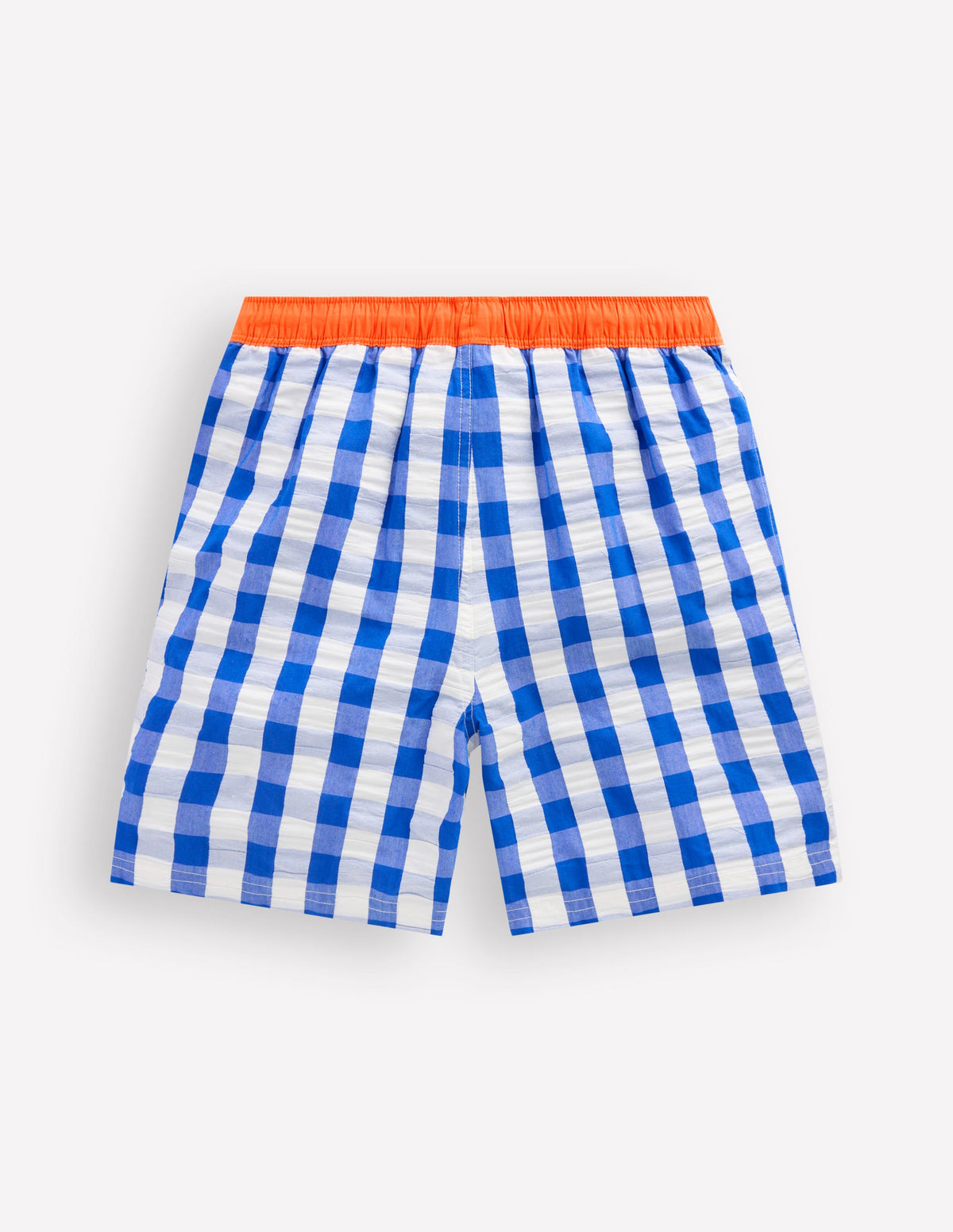 Badeshorts-Blau Karo - Image 2