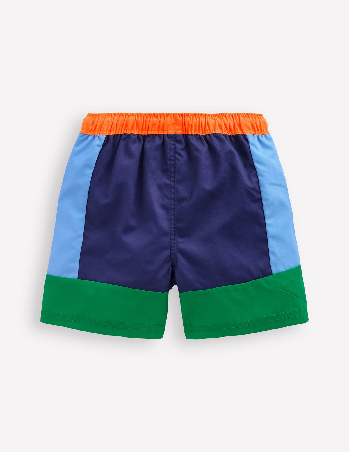 Badeshorts-Blau und Grün Blockfarben - Image 2