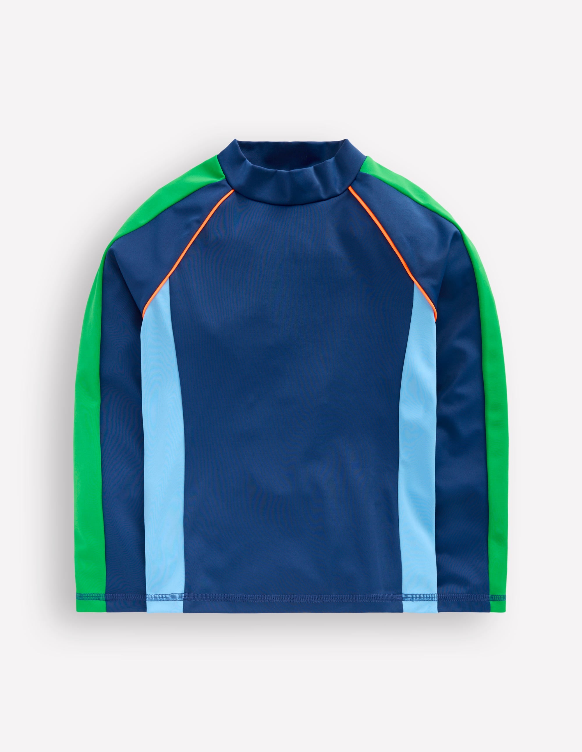 Rash Top in Blockfarben-Amazonas - Image 1