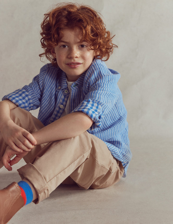 Pantalon chino classique-Fauve classique