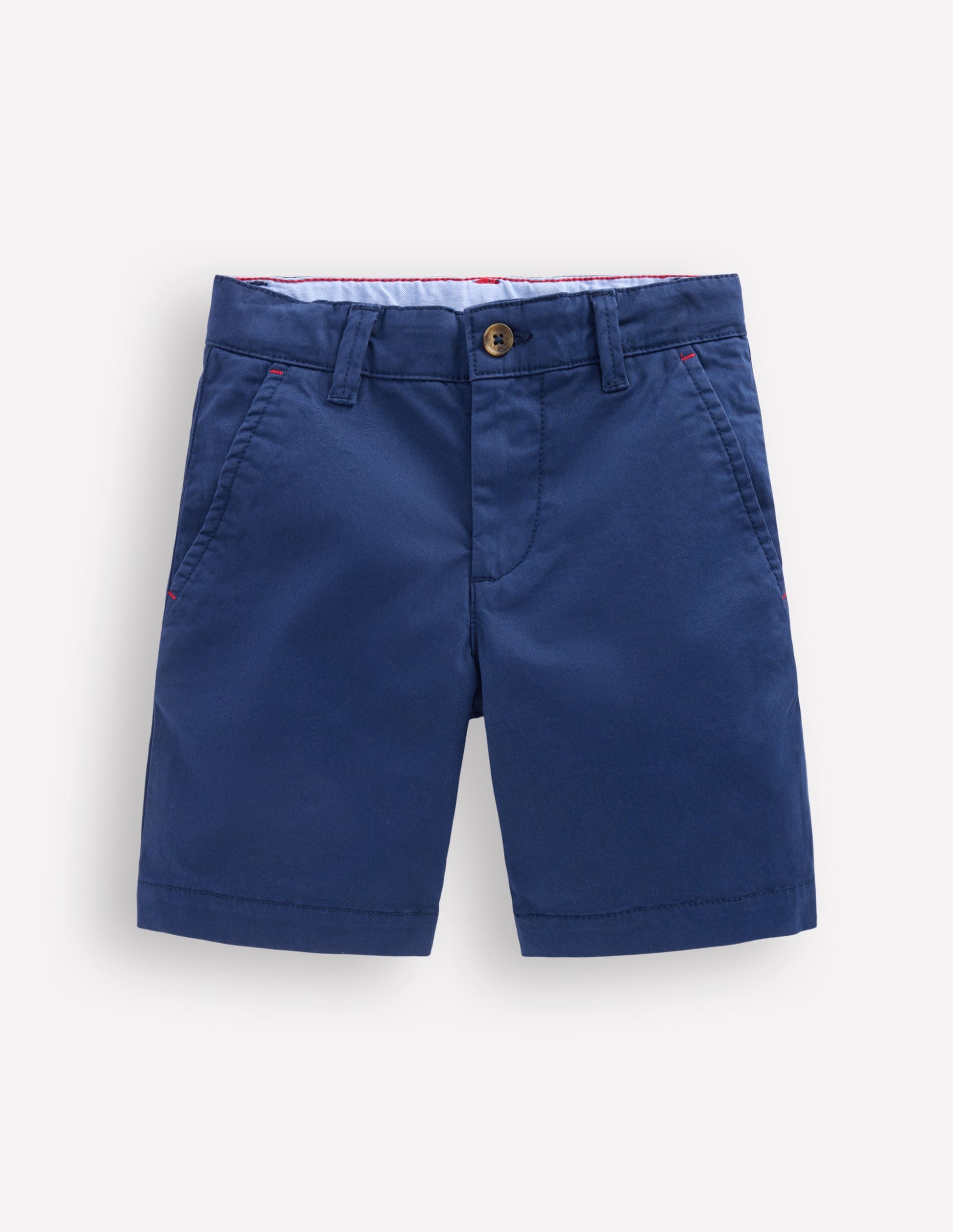 Klassische Chino-Shorts-Schuluniform-Marineblau-1