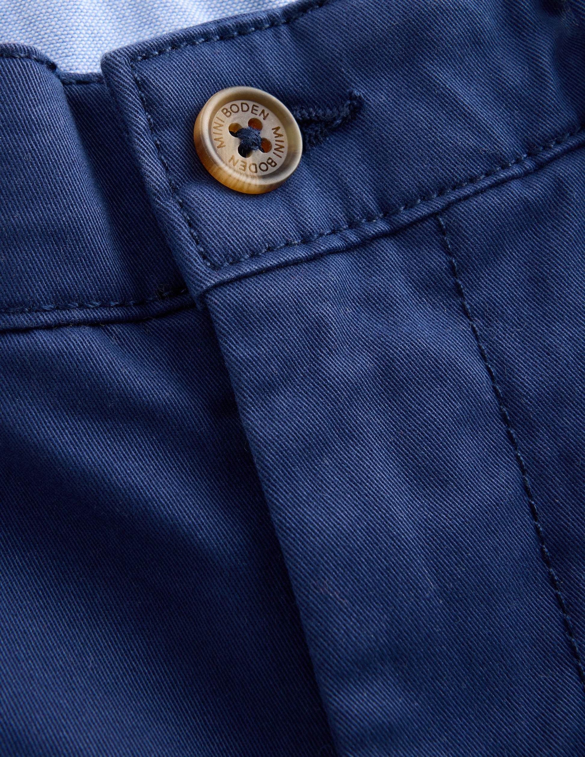 Klassische Chino-Shorts-Schuluniform-Marineblau-3