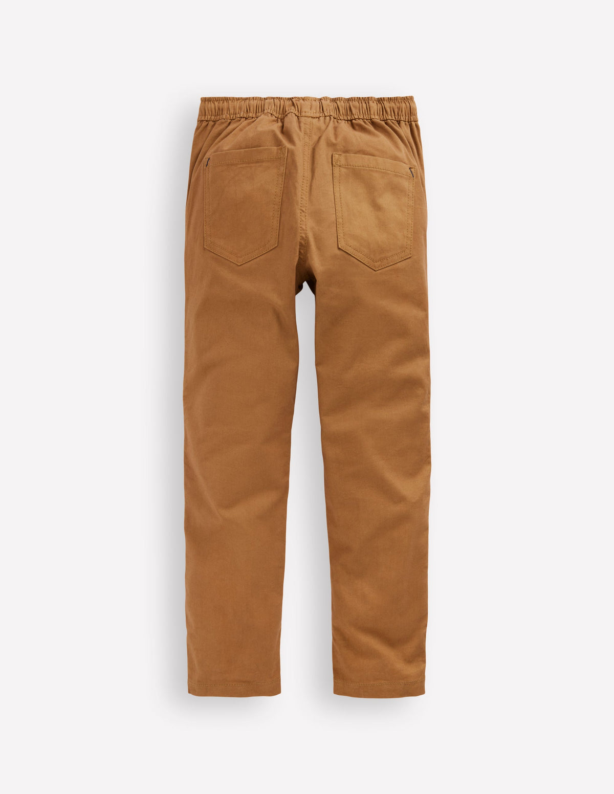 Schmal geschnittene Hose zum Hineinschlüpfen-Karamellbonbonbraun-6