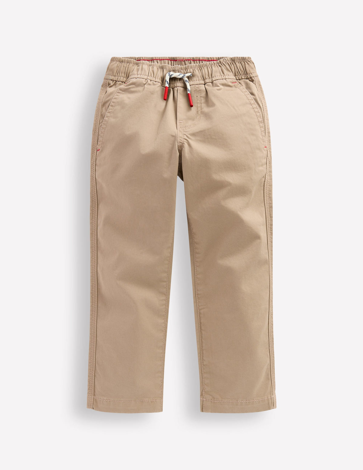 Pantalon slim à enfiler-Grège - Image 5
