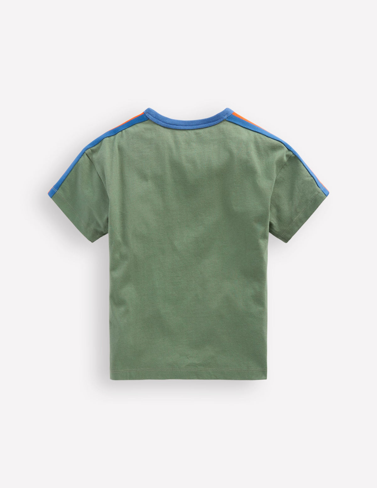 Relaxed Rainbow Tape T-shirt-Bottle Green - Image 2