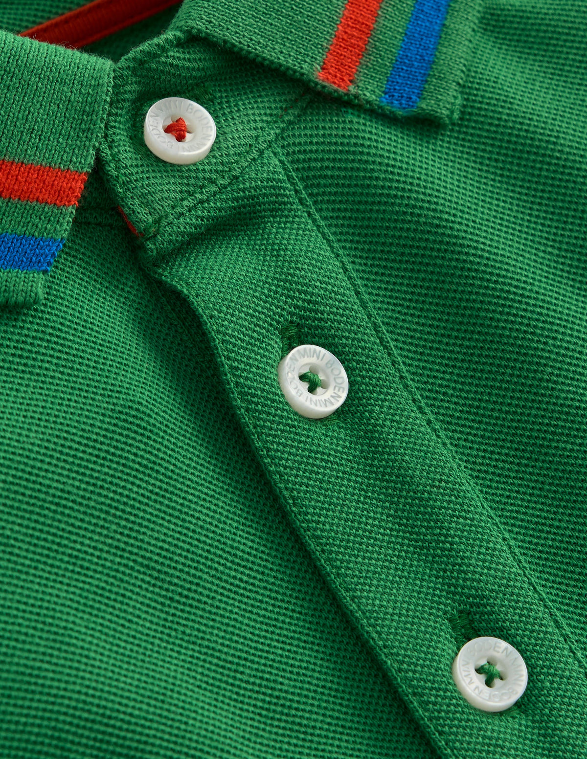 Polo en piqué-Vert des Highlands-5