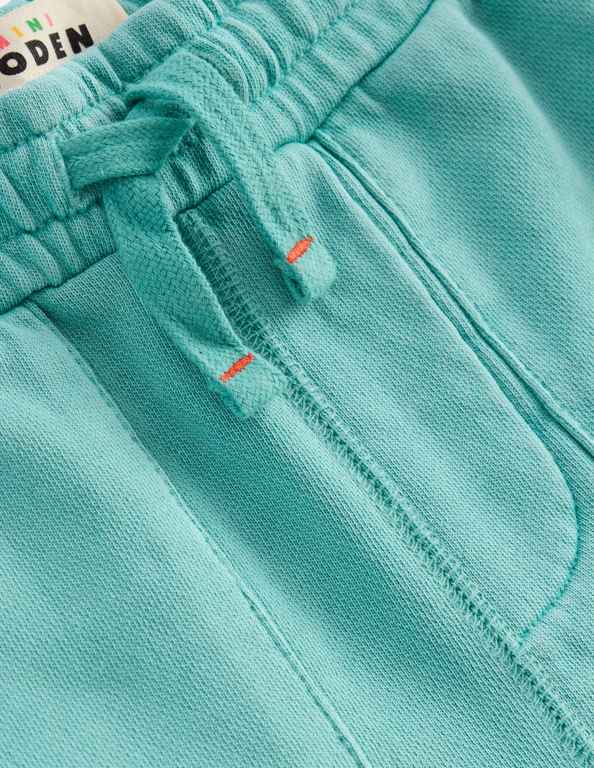Stückgefärbte Sweatshorts-Morgendämmerungsblau - Image 3