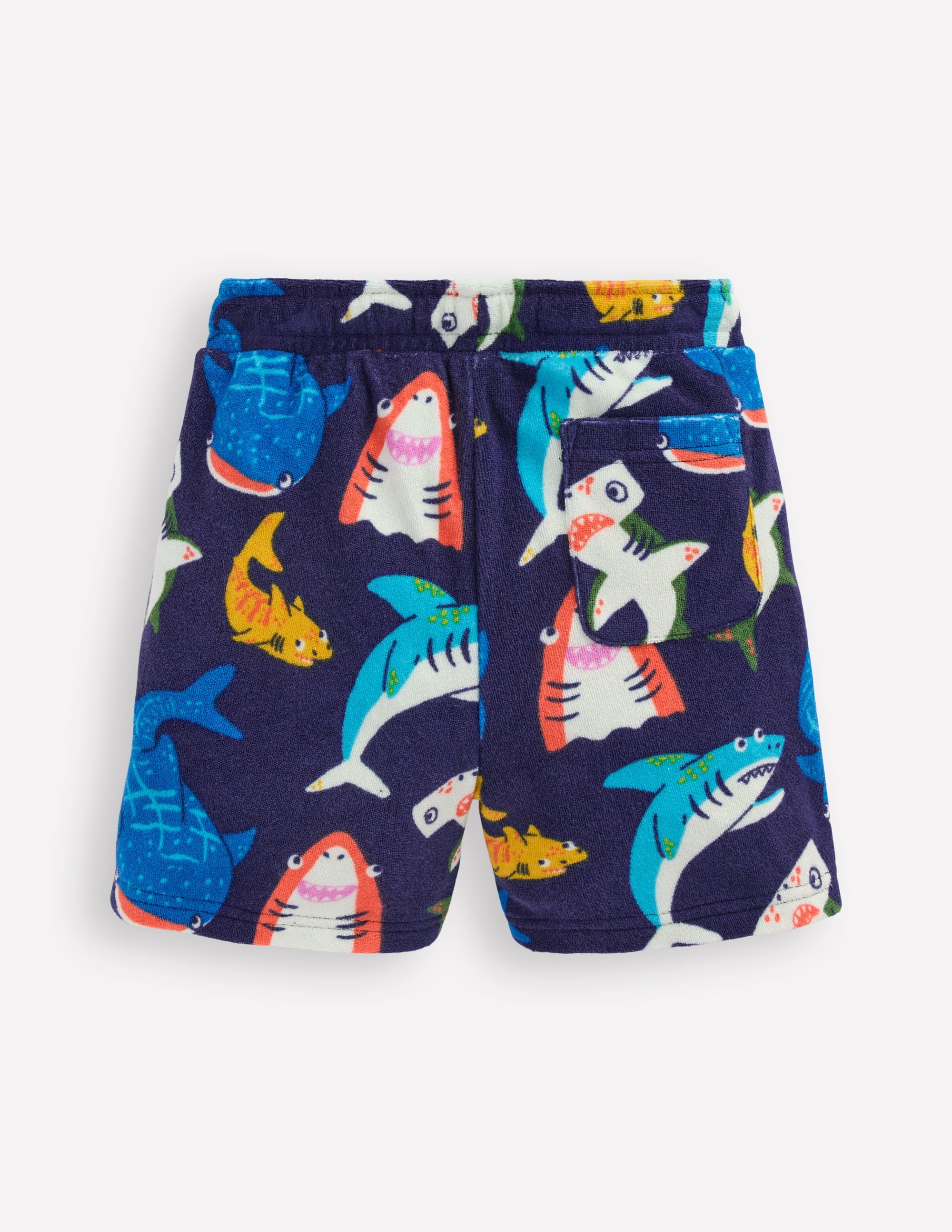 Frottee-Shorts-Marineblau Haie - Image 2