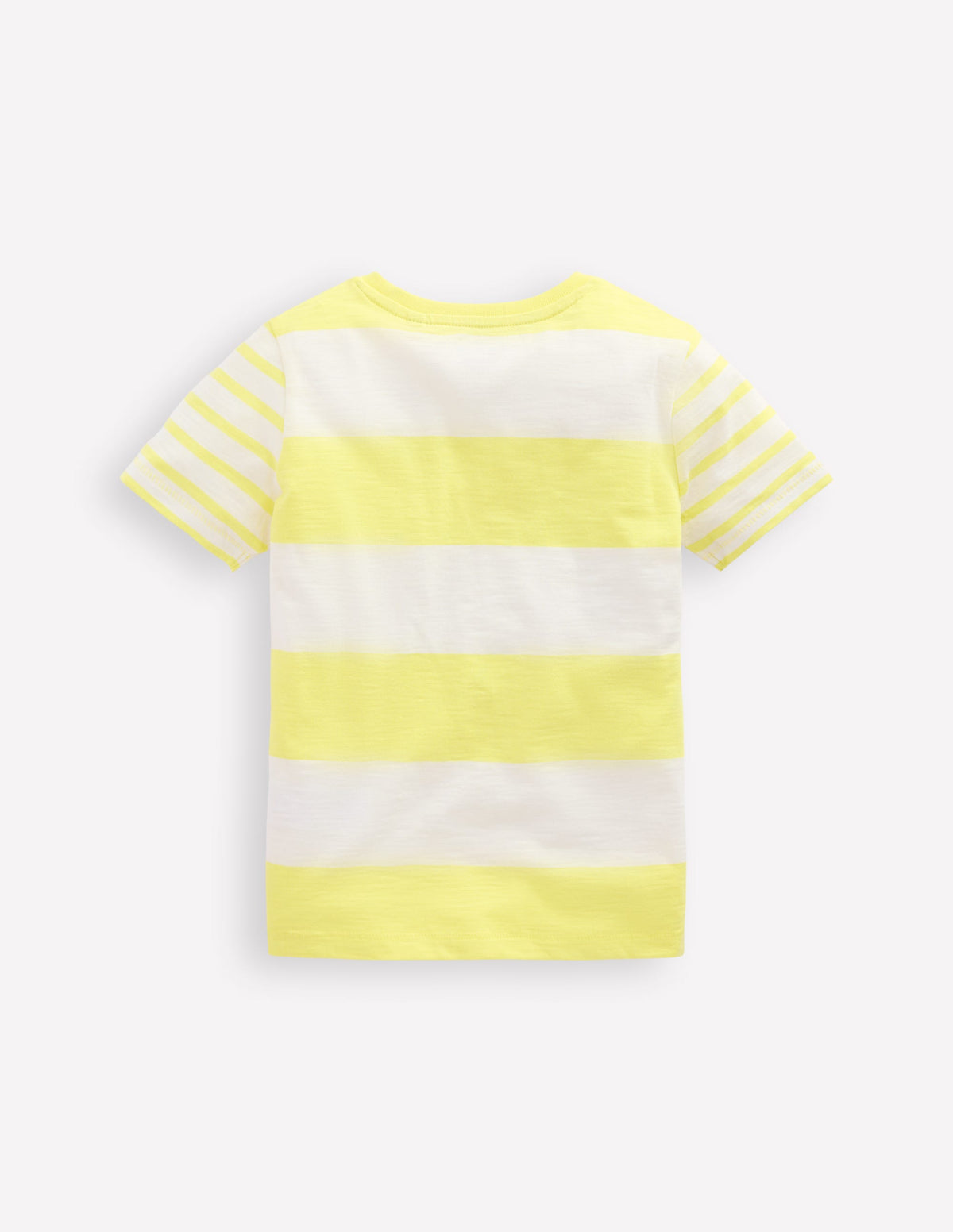 T-Shirt für den Alltag-Gelb Kuddelmuddel-Ärmel - Image 2