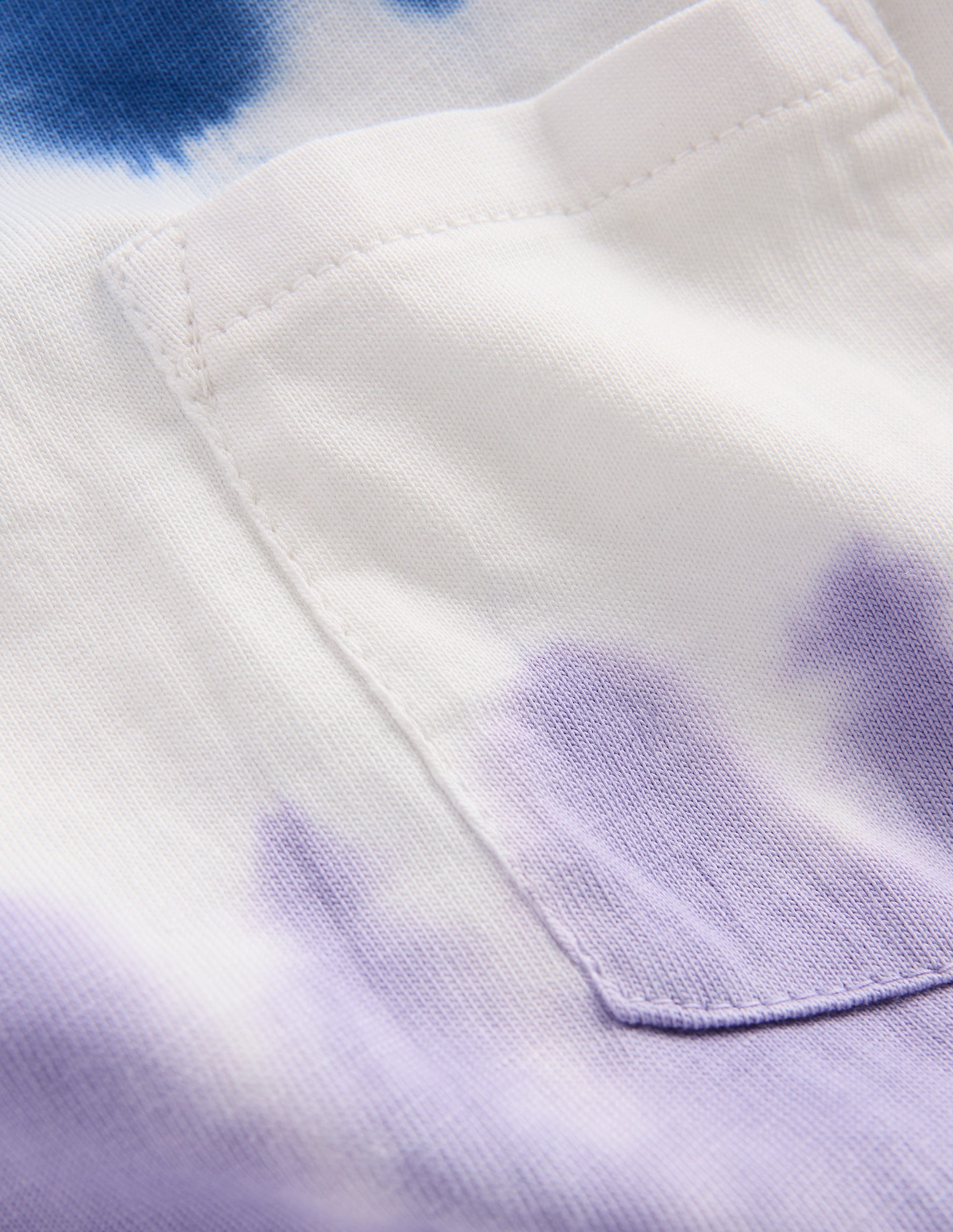 T-Shirt mit Batikmuster-Violett Bunt - Image 3