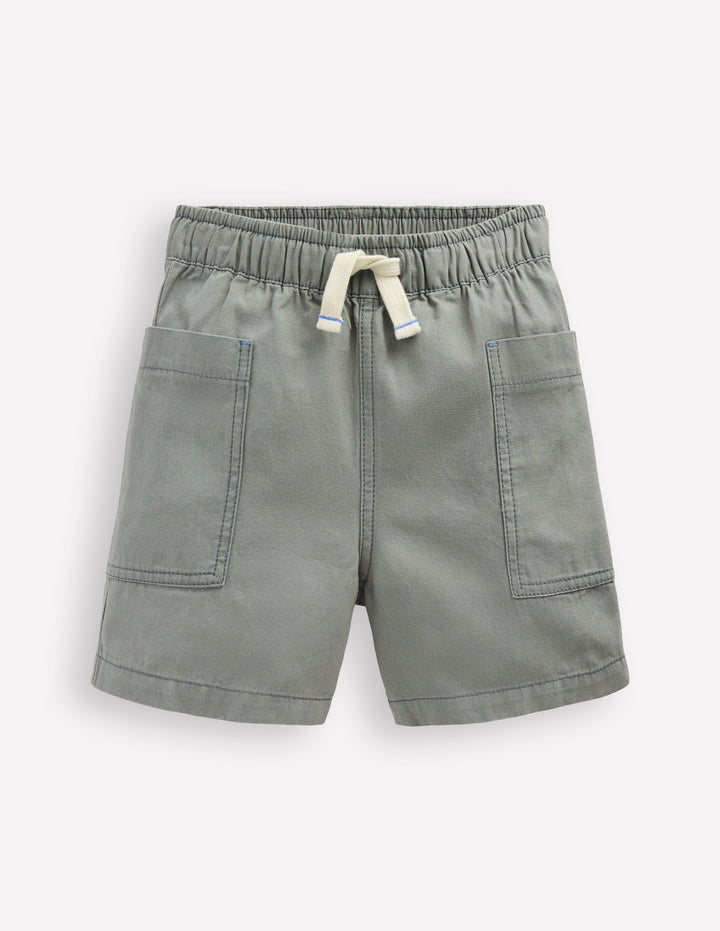 Baumwollshorts mit Tasche-Passatwinde