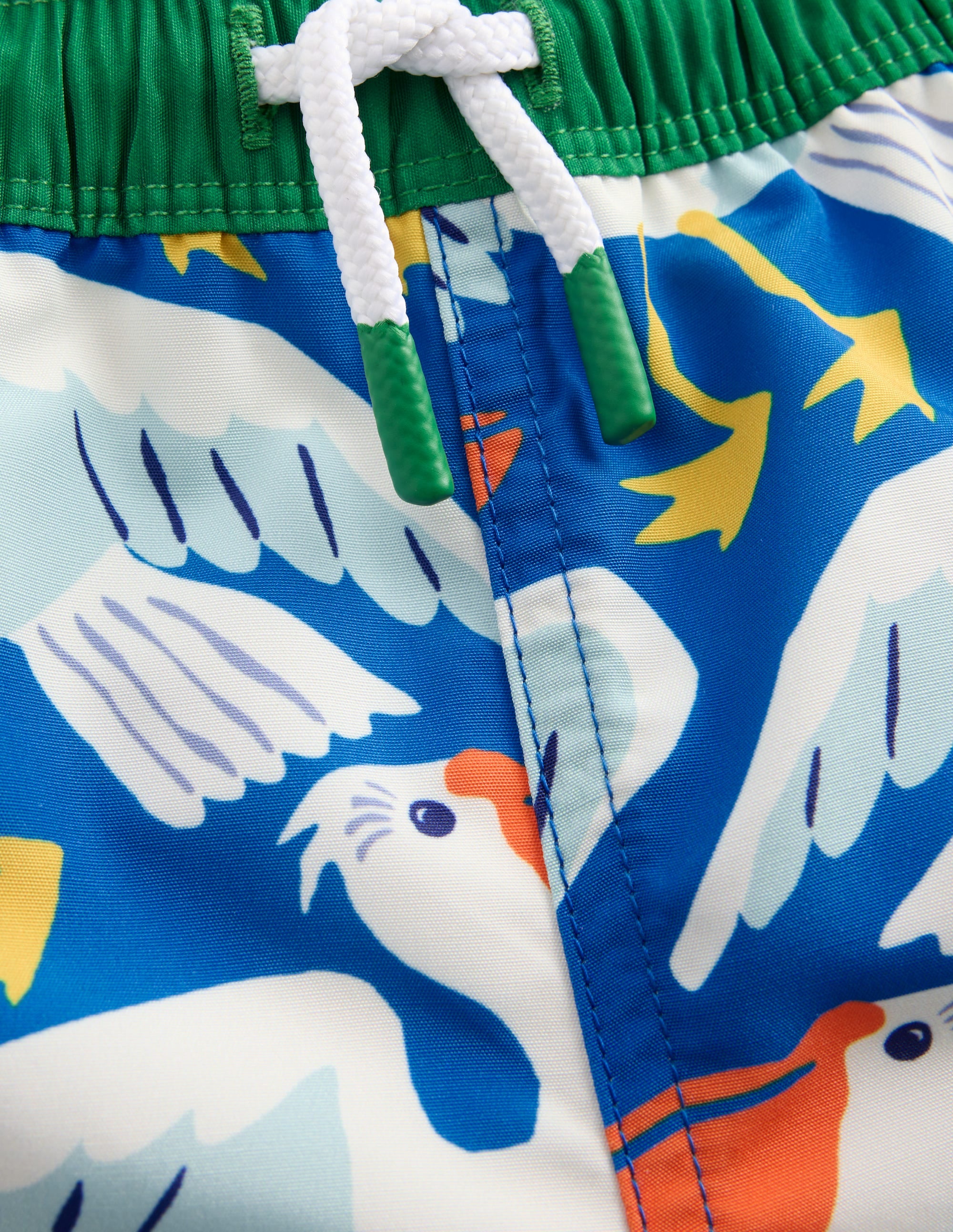 Badeshorts-Eisvogelblau Pelikane - Image 3