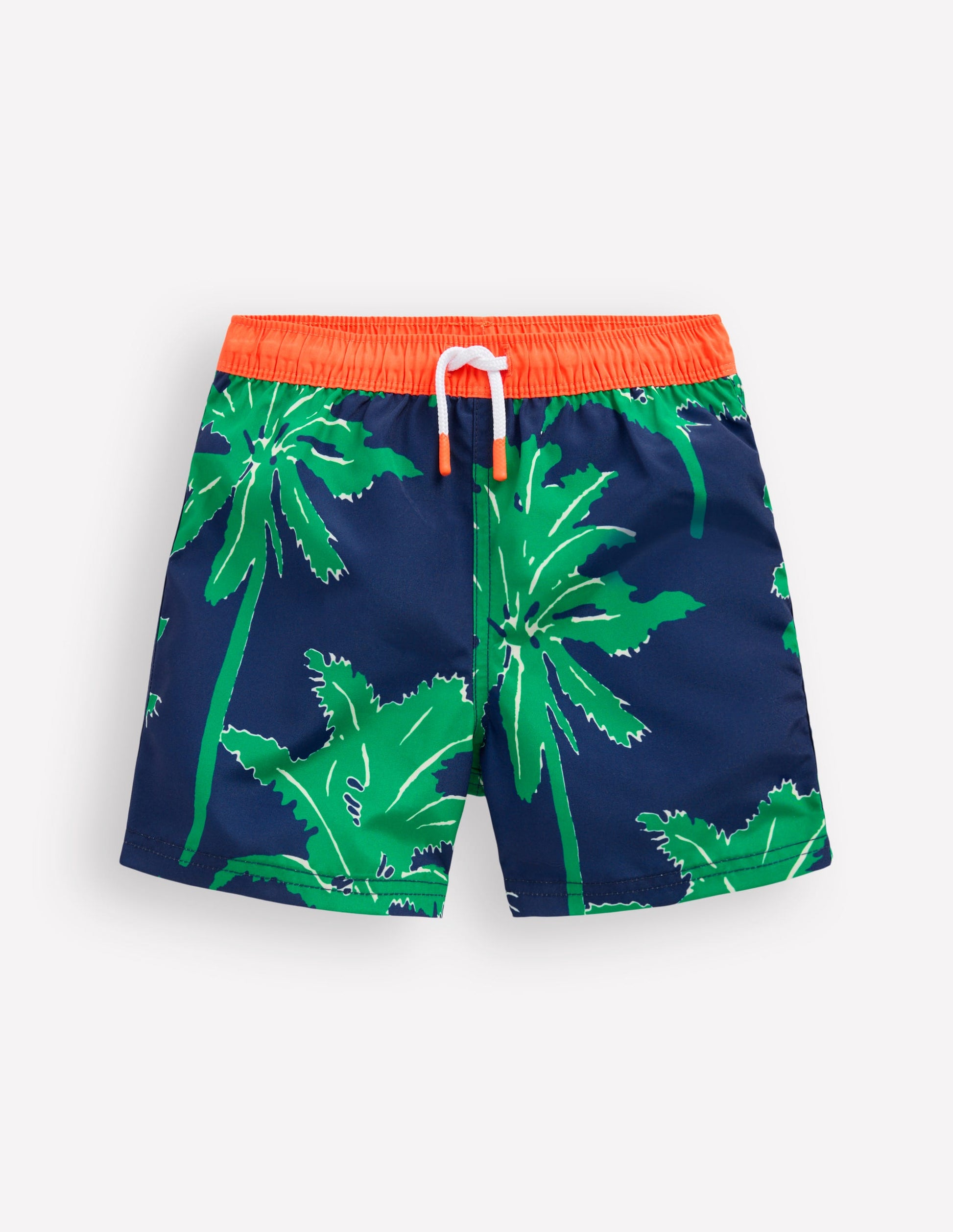 Badeshorts-Steuerbordblau Palmen-2