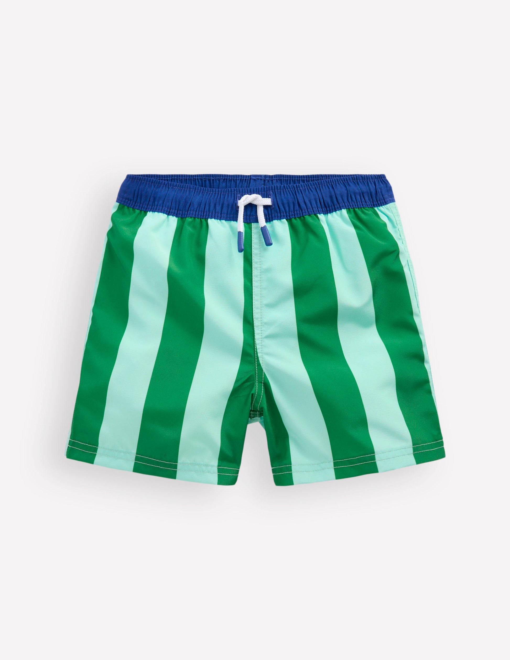 Badeshorts-Kontrastierende Streifen-1