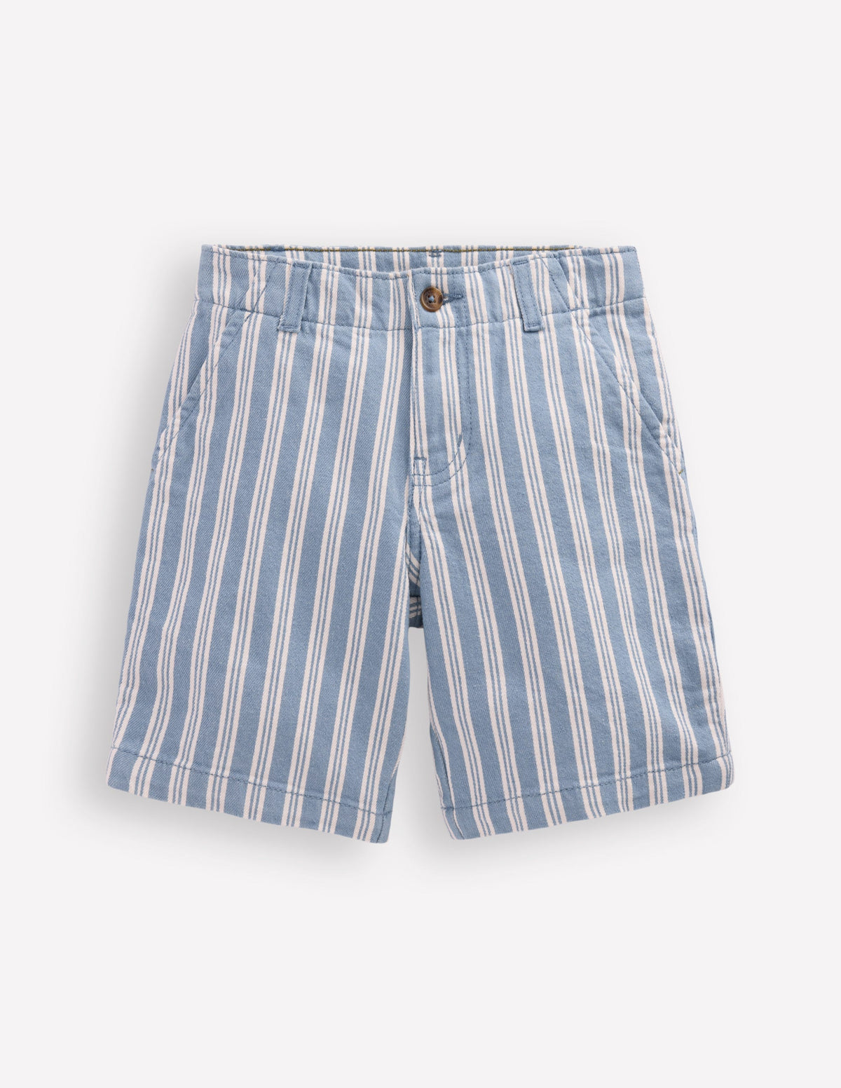 Elegante Shorts-Hellblau Streifen - Image 3