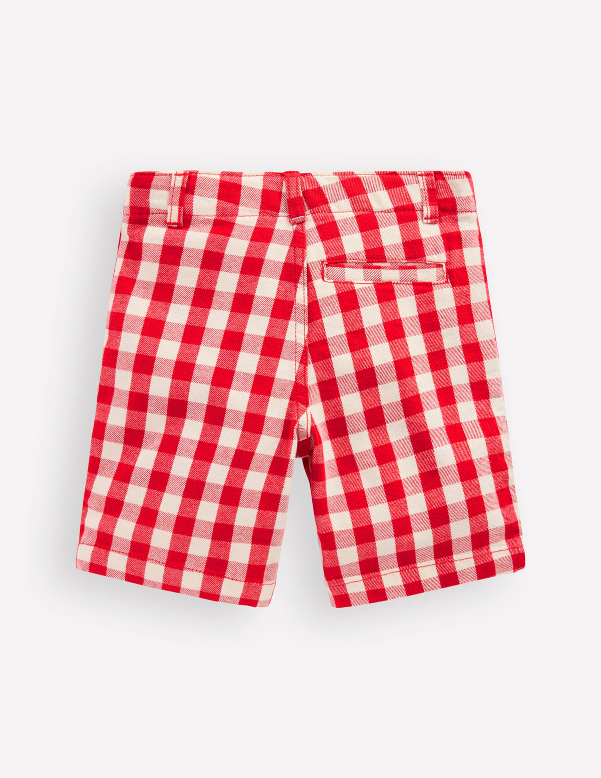 Elegante Shorts-Rot Vichy - Image 2