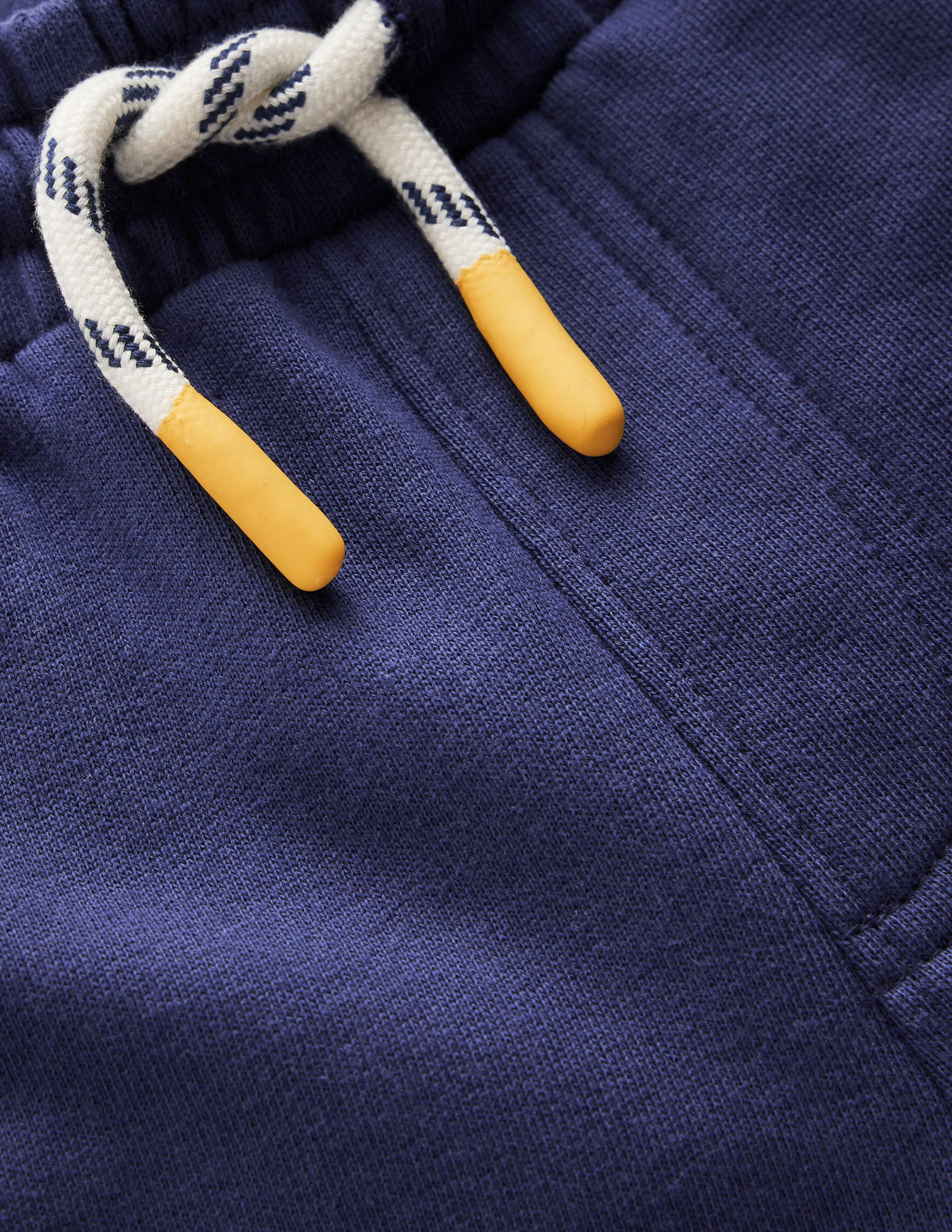 Shorts in Blockfarben-Marineblau-3