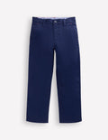 Klassische Chinohose-Schuluniform-Marineblau