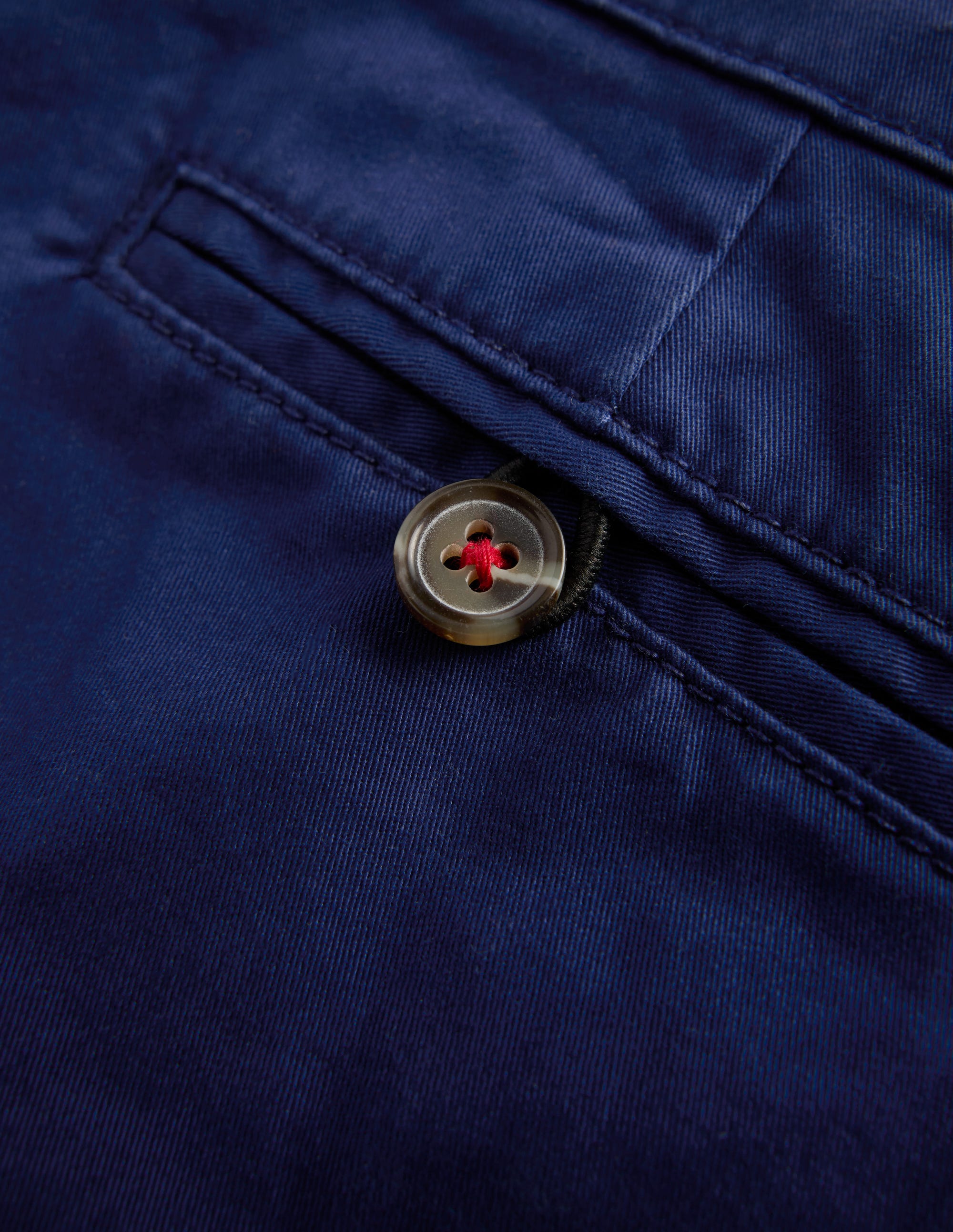Klassische Chinohose-Schuluniform-Marineblau - Image 3