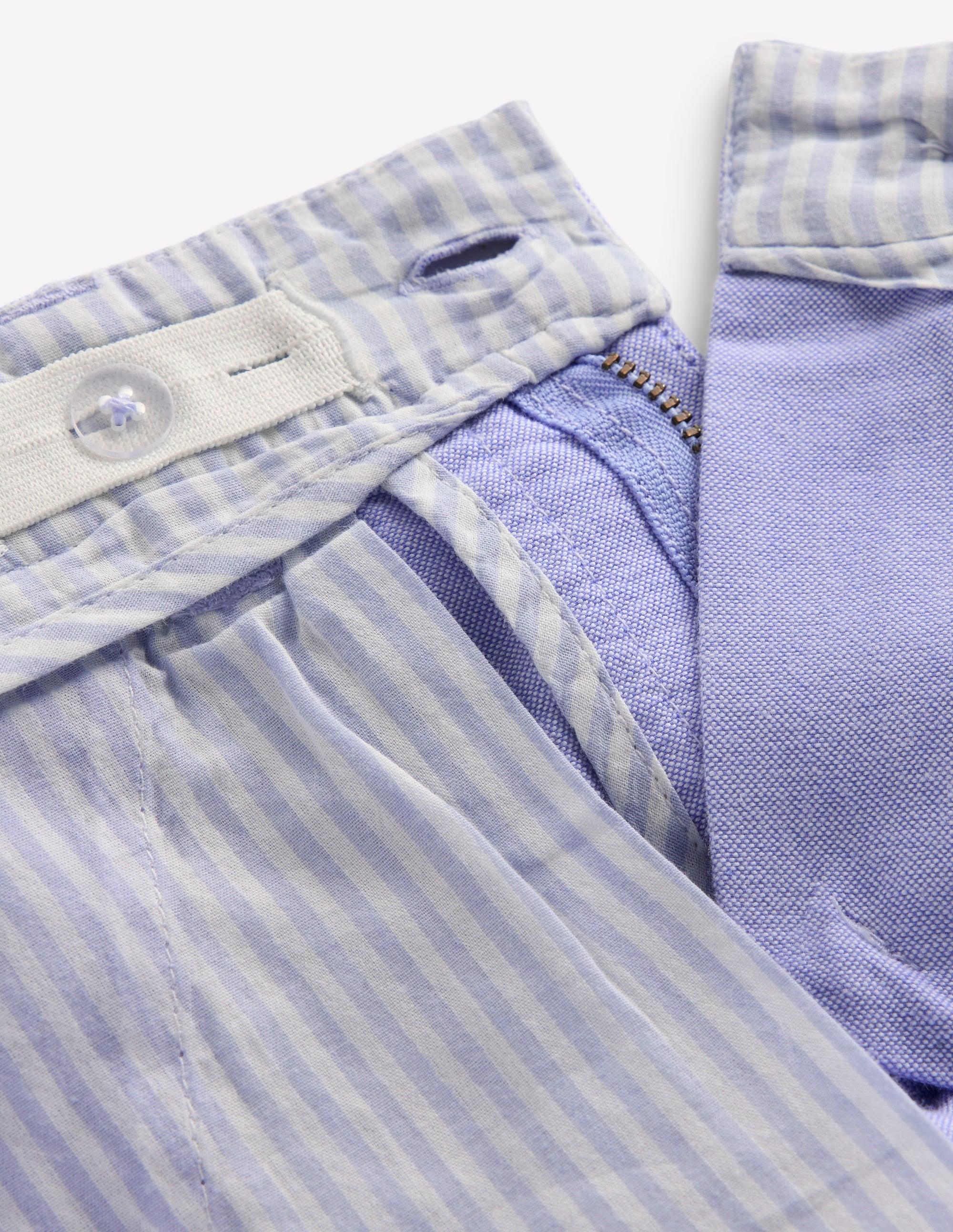 Classic Chino Shorts-Blue Oxford - Image 4