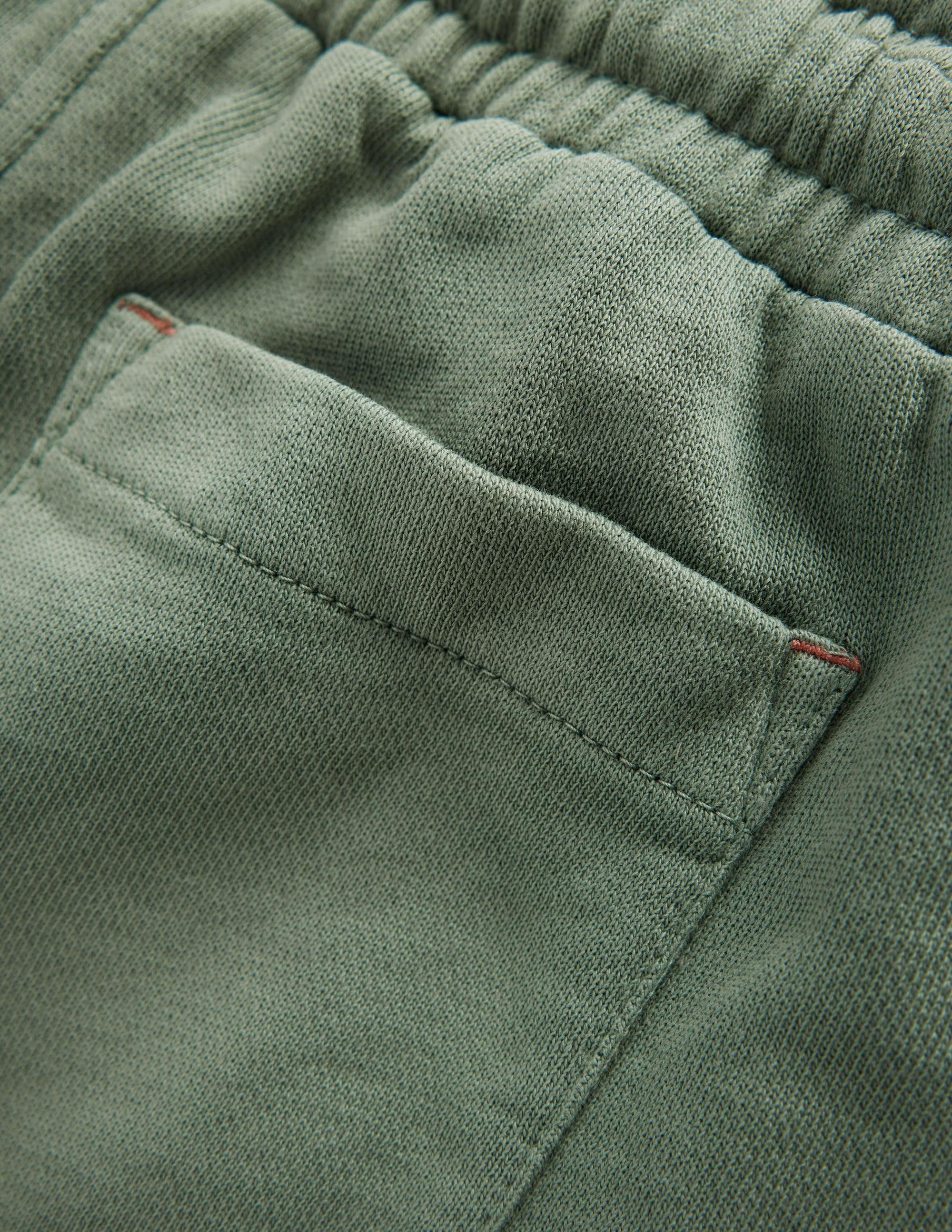 Stückgefärbte Bermudashorts-Flaschengrün - Image 3