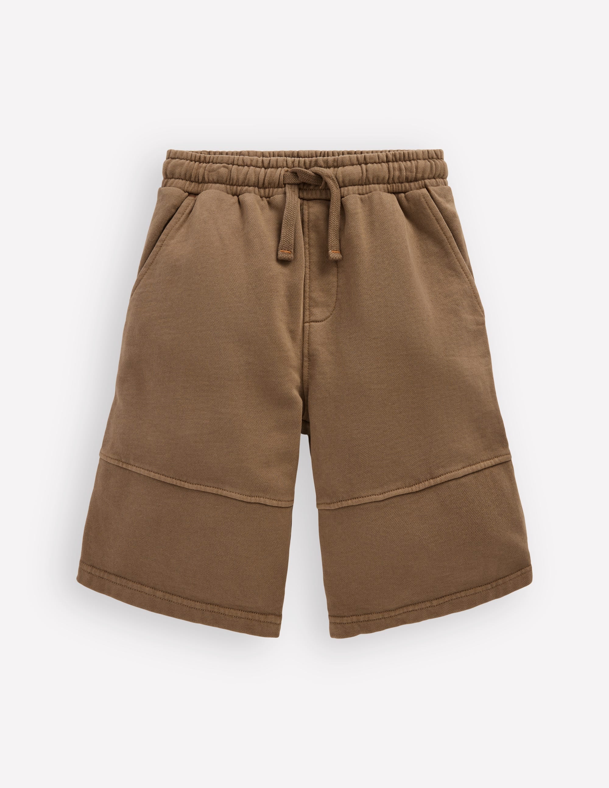 Stückgefärbte Bermudashorts-Beige - Image 1