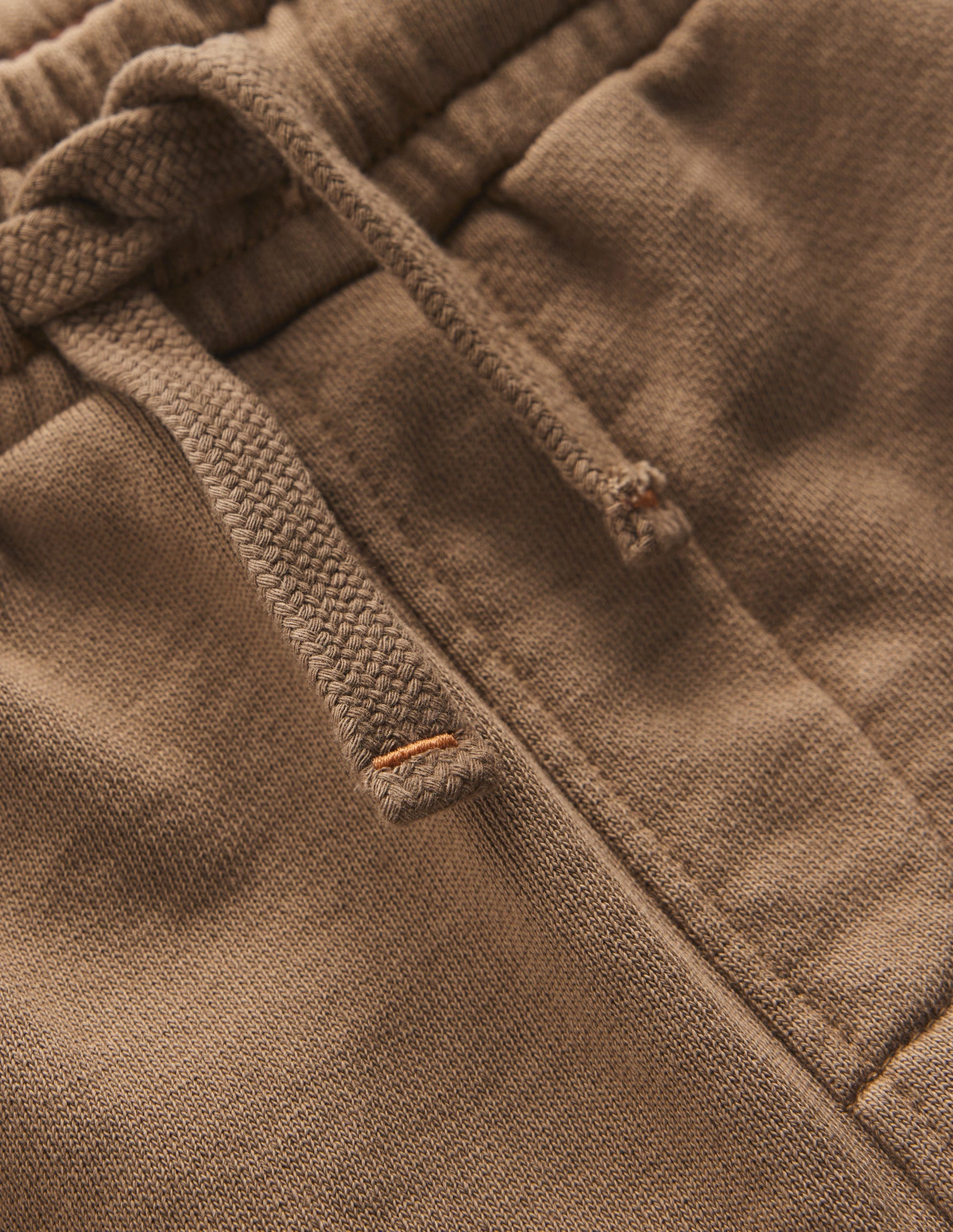 Stückgefärbte Bermudashorts-Beige-3