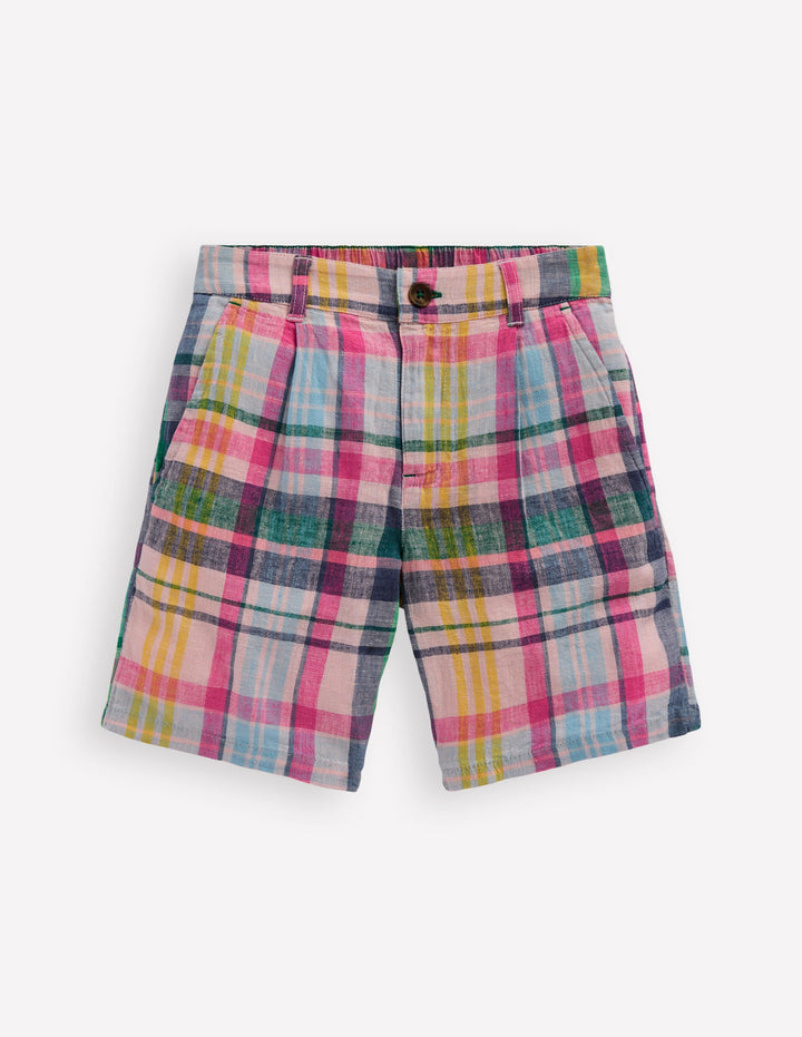 Shorts mit Madraskaro-Madraskaro