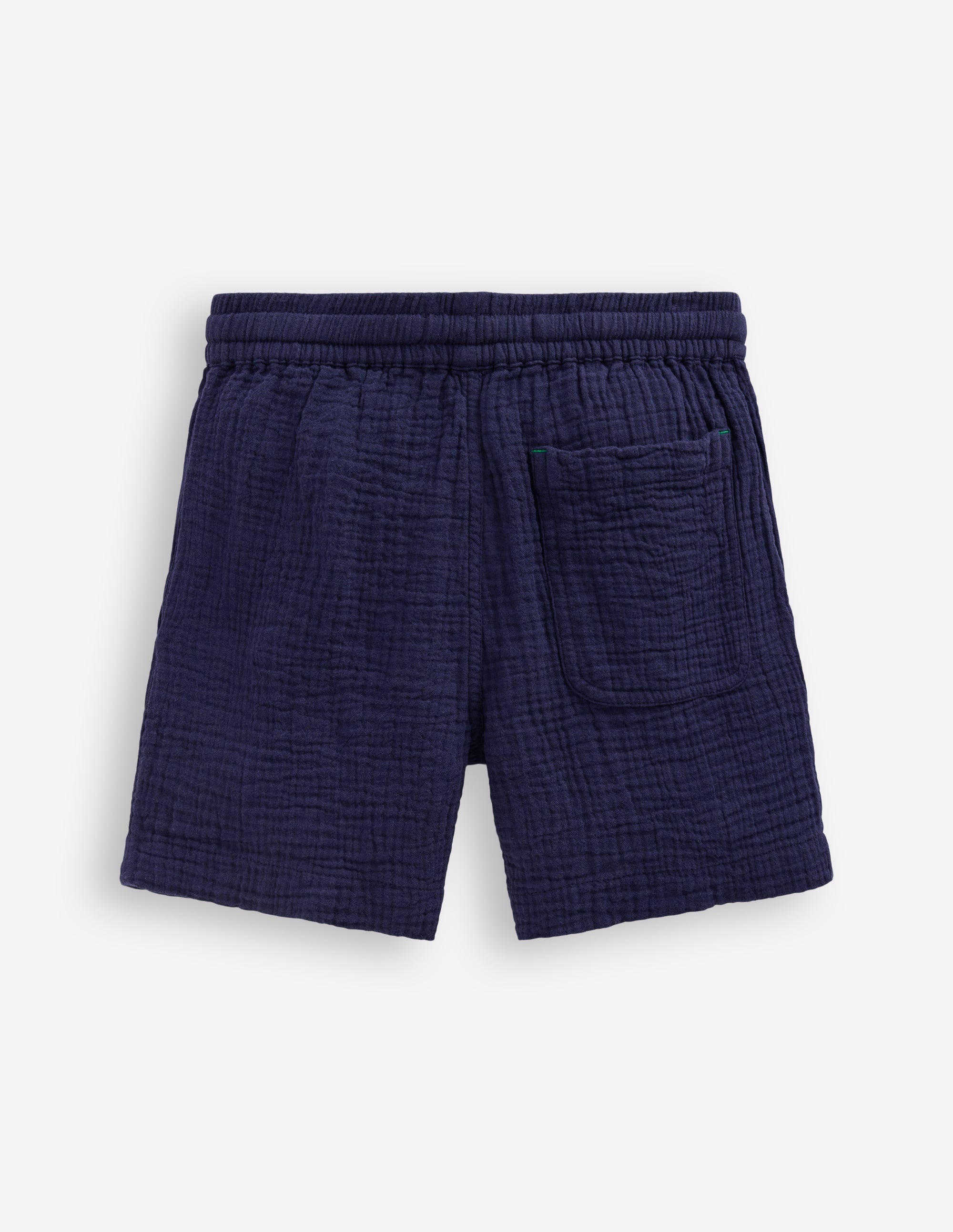 Doppeltuch-Shorts-Marineblau - Image 3