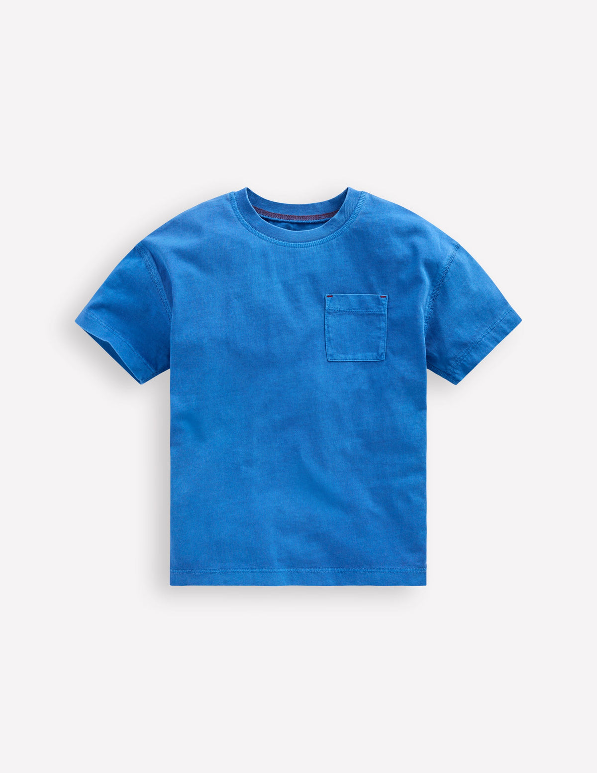 Garment Dye Relaxed T-shirt-Cabana Blue-1