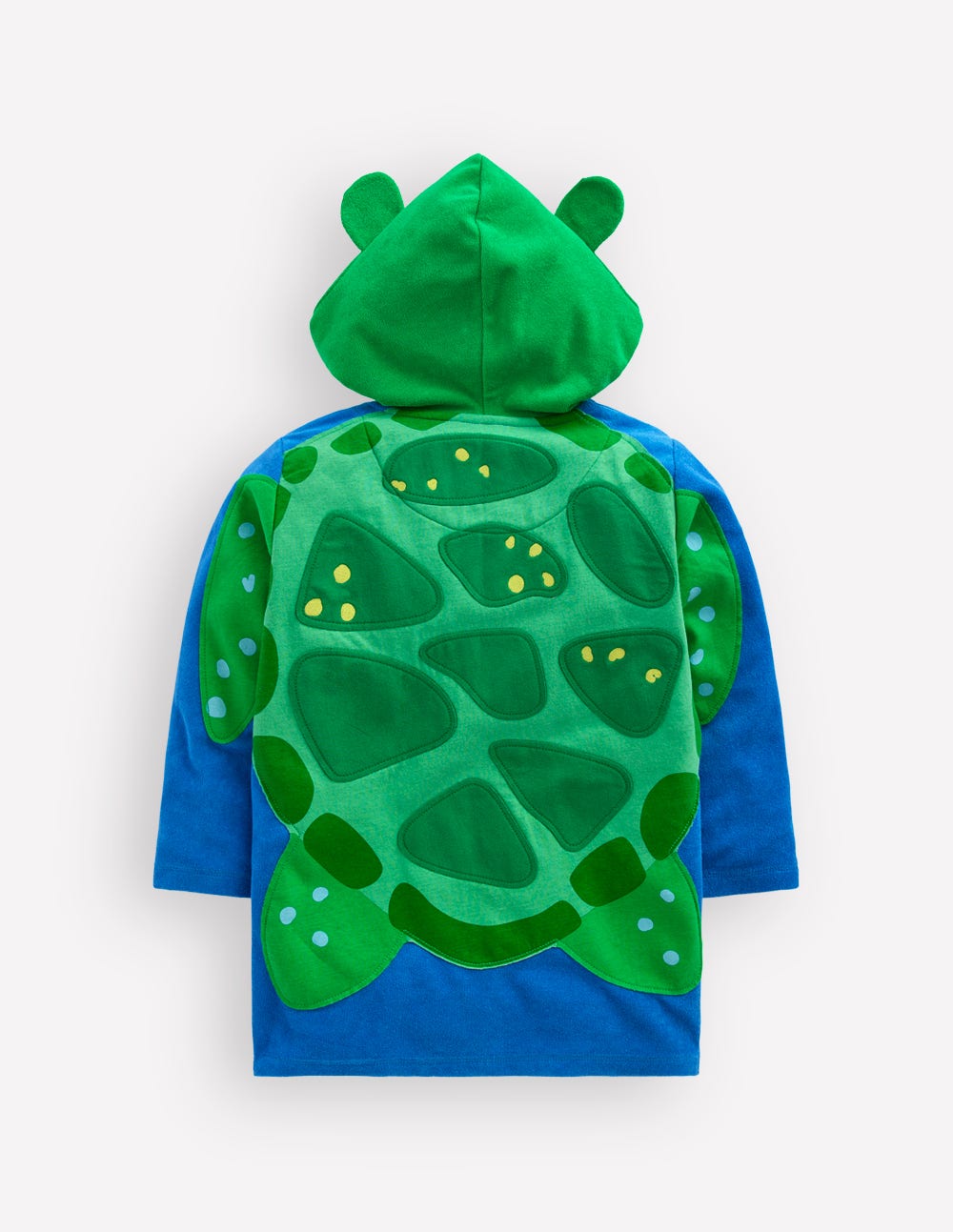 Poncho fun zippé en éponge-Tortue - Image 2