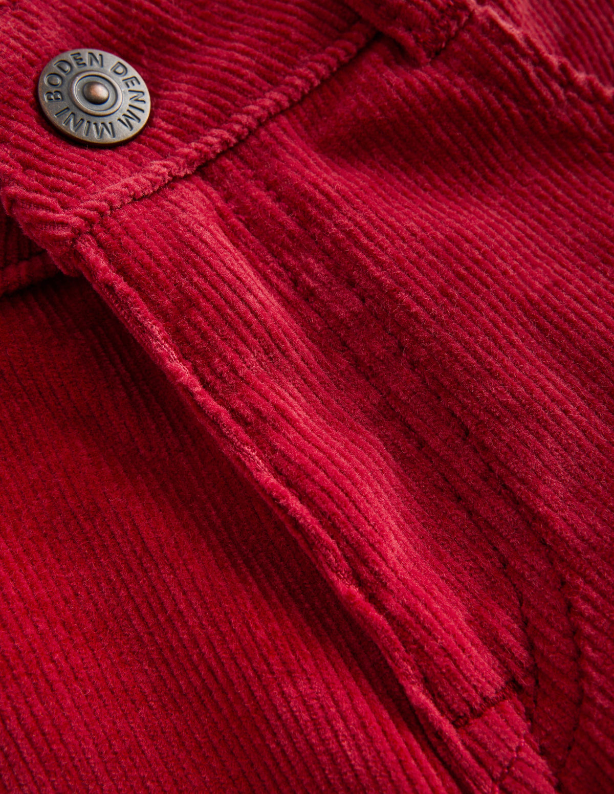 Klassische Cordhose-Erdiges Rot-3