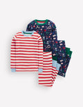 2 pyjamas douillets-Bureau de poste polaire
