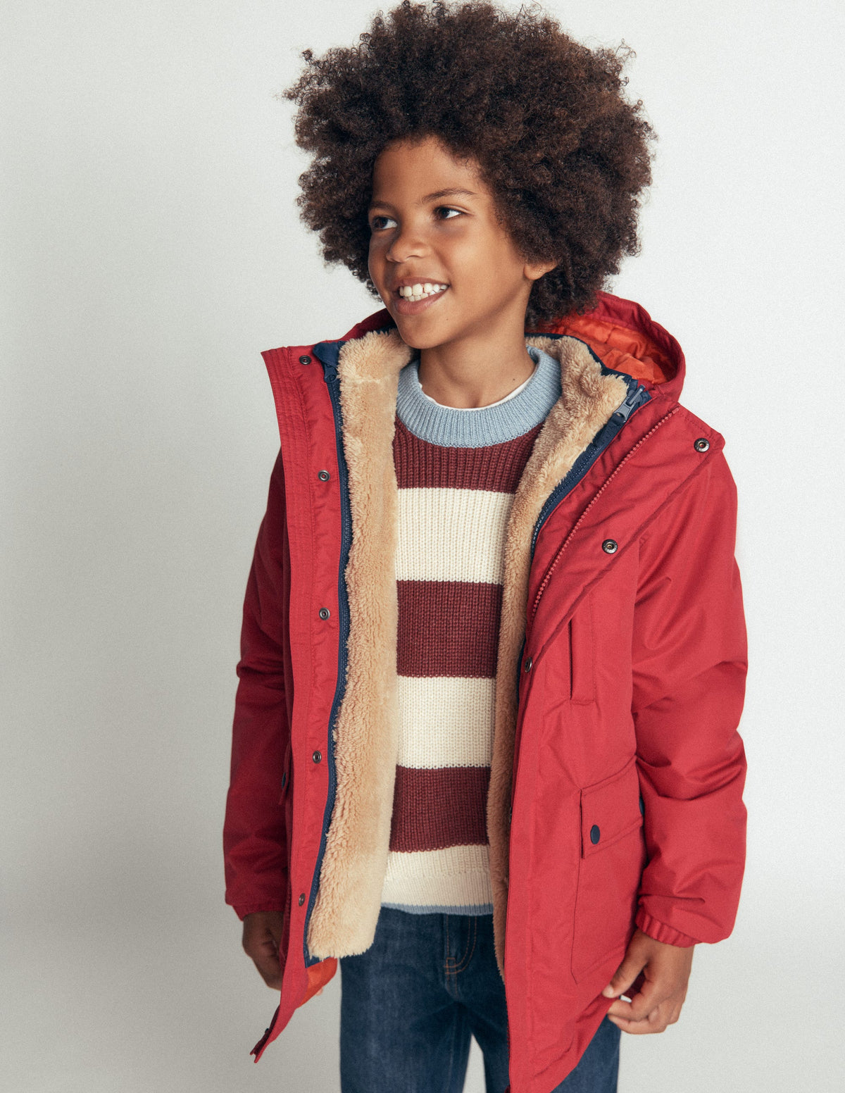 4-in-1 Waterproof Coat-Rust-2