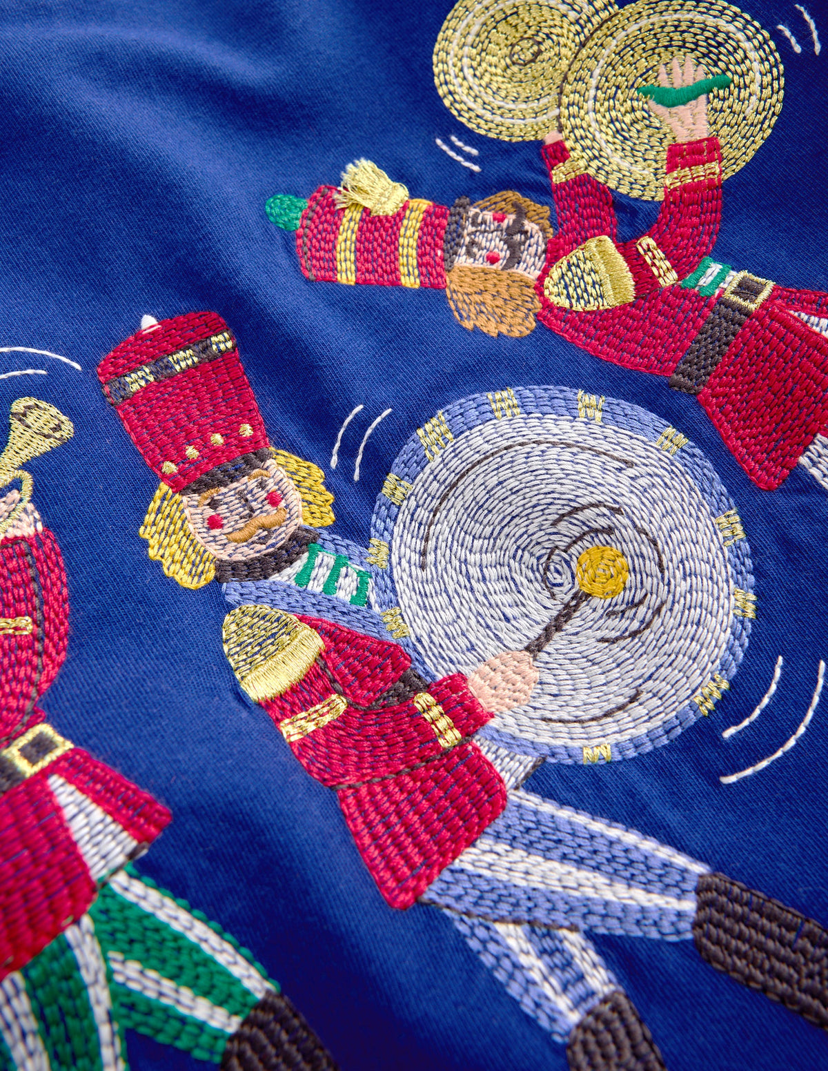 Langärmliges Superstitch-Oberteil-Weihnachten Blaskapelle-3