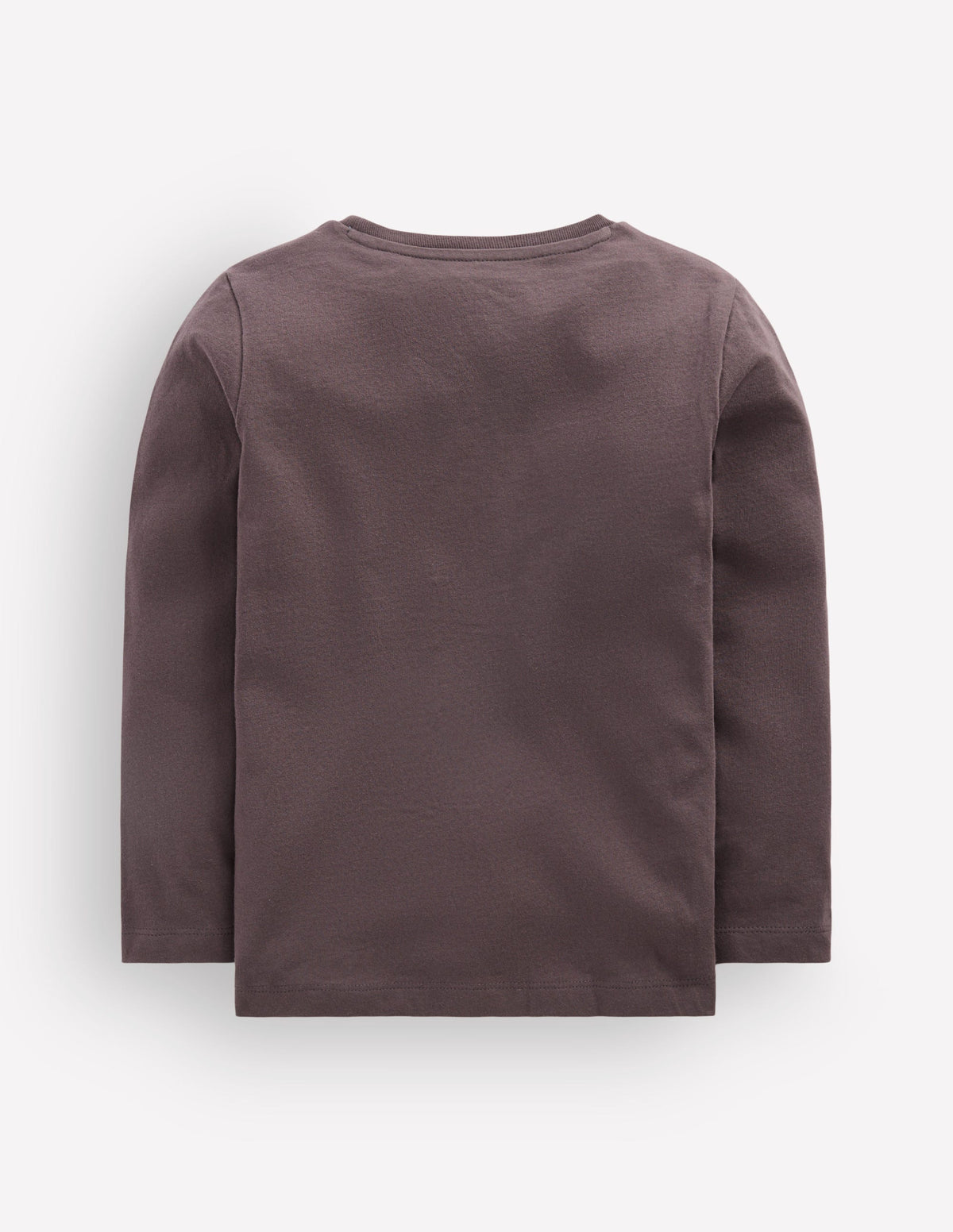 Langarmshirt mit Superstitch-Design-Warmes Grau Ritter - Image 2