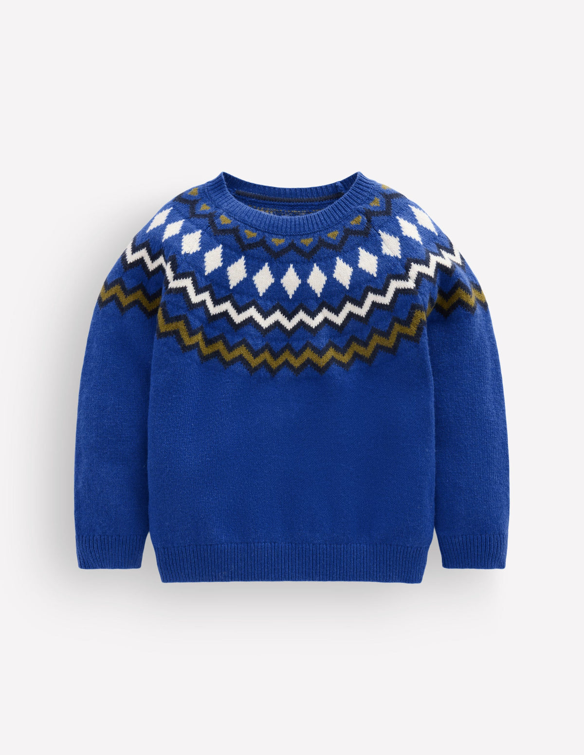 Fair-Isle-Pullover-Blau - Image 1
