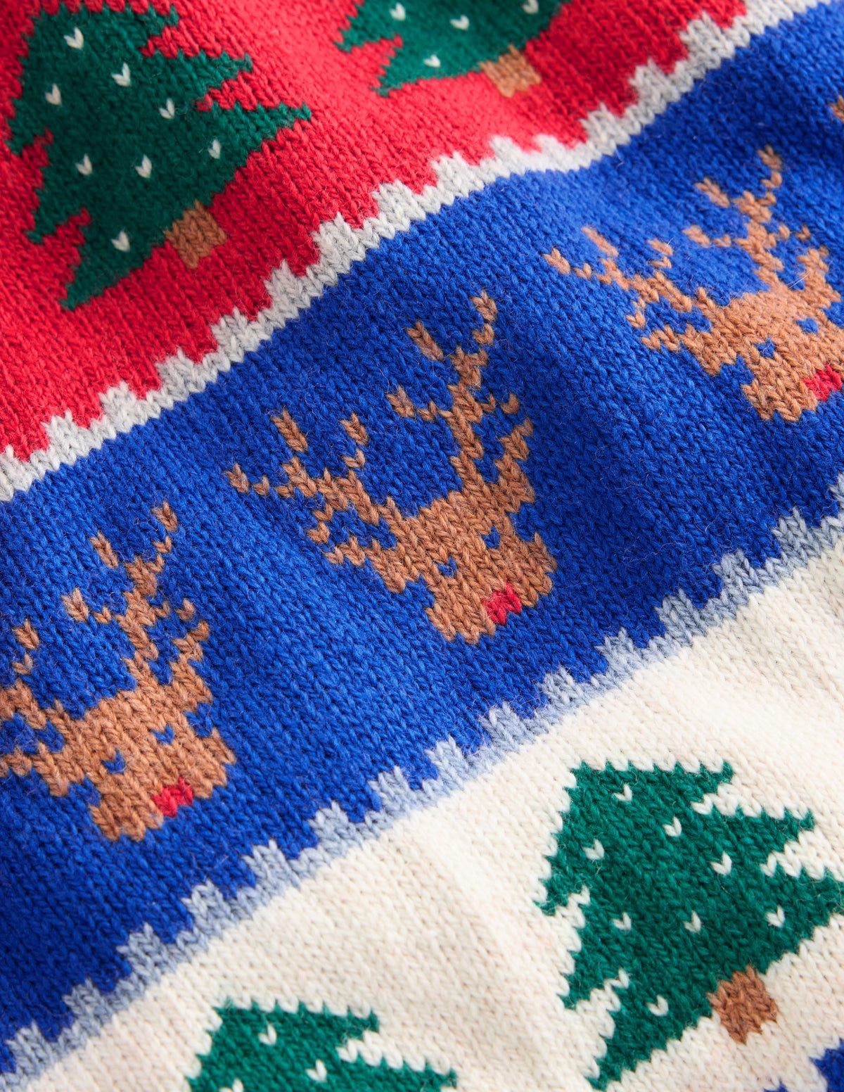Fair-Isle-Pullover-Bunt, Weihnachtsmotiv - Image 3
